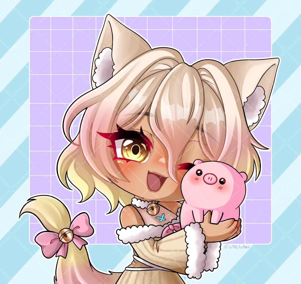 Arixaina's Chibi halfbody portfolio artwork