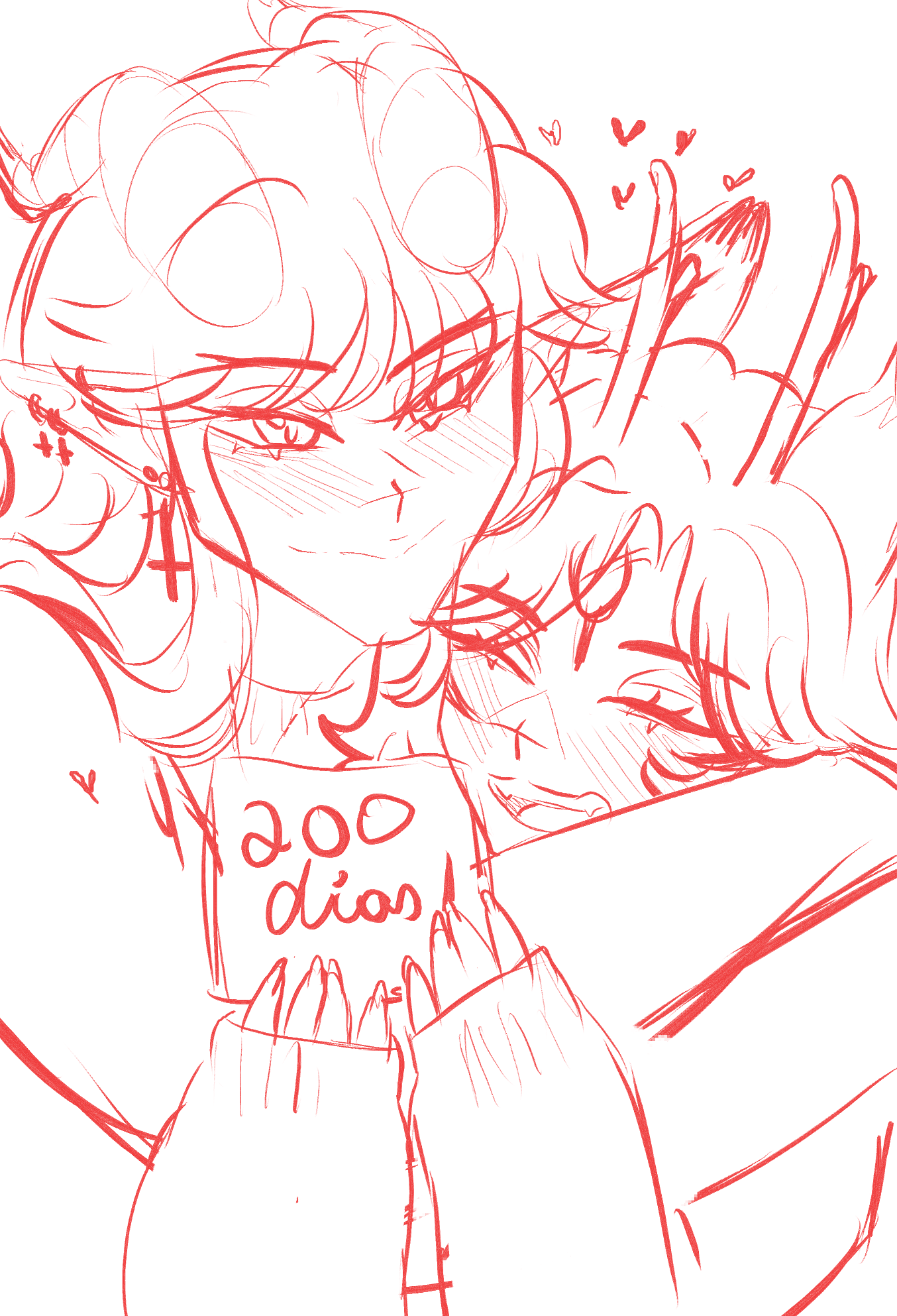 200 days sketch portfolio artwork