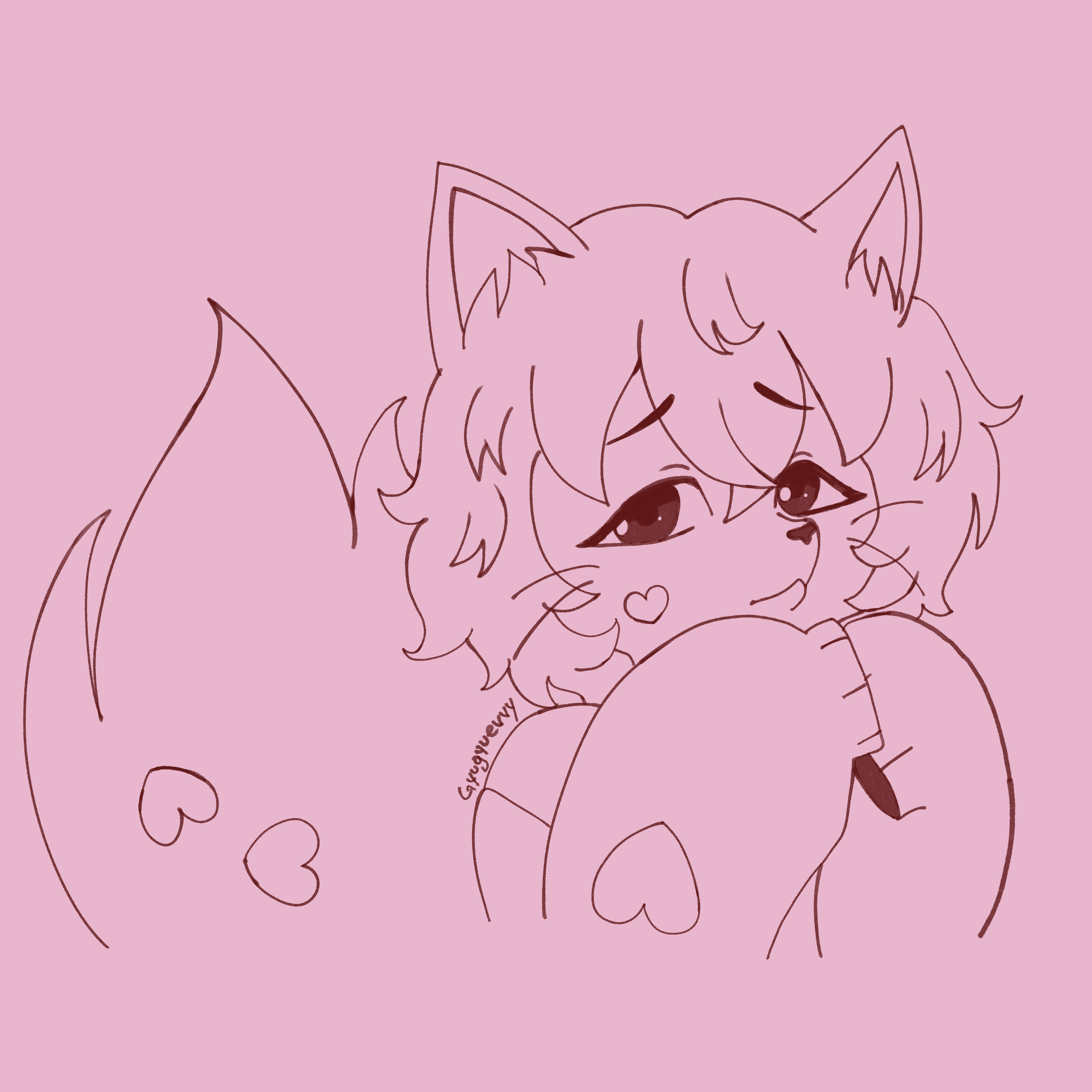 Bust up sketch Sonic/Anthro/Furry