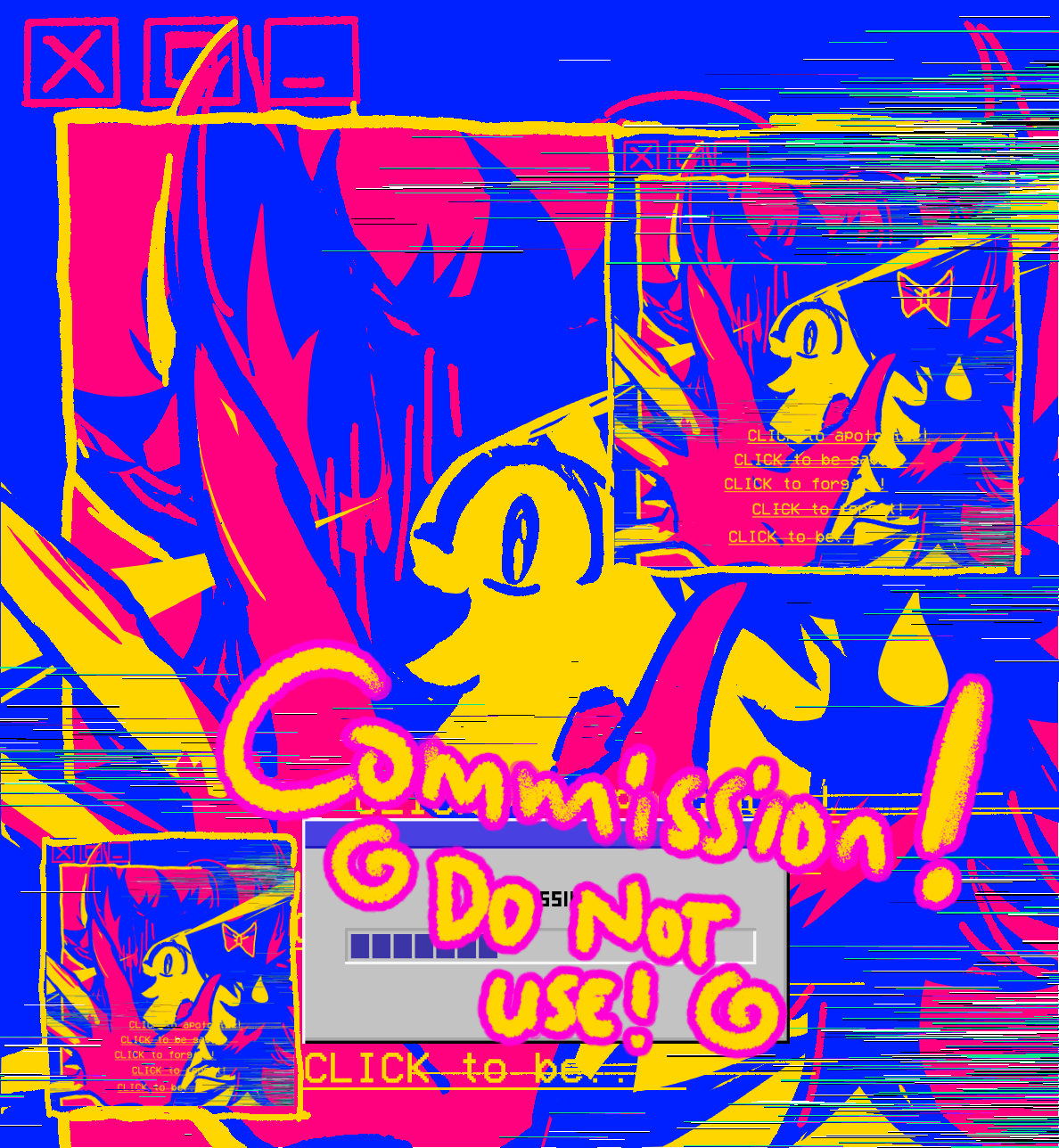 [ Skeb/ Surprise Me] Headshot Quick Doodle Sketch (Art Dump Experimental Raw St
