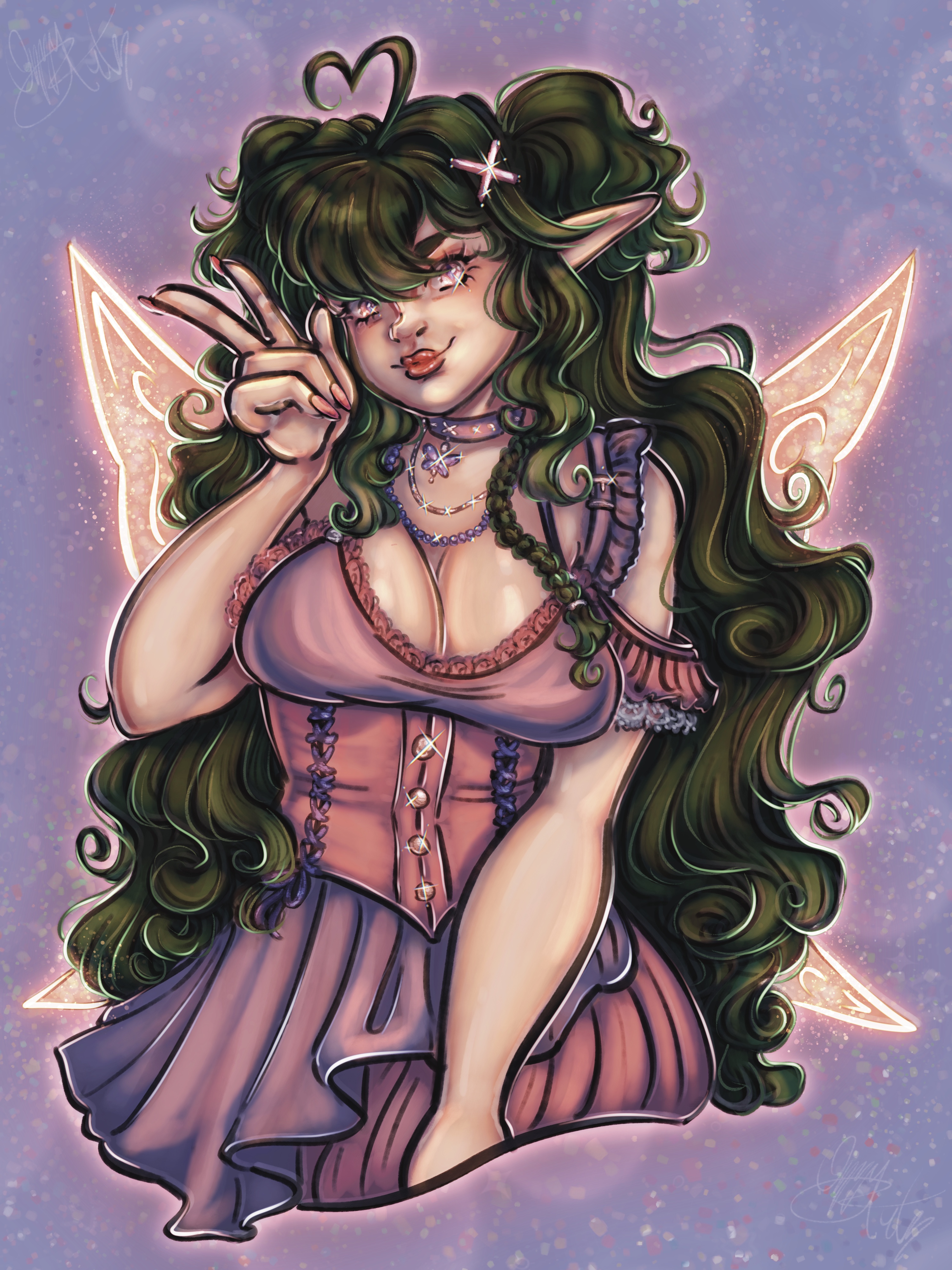 Linn’s Thigh up Full Render portfolio artwork