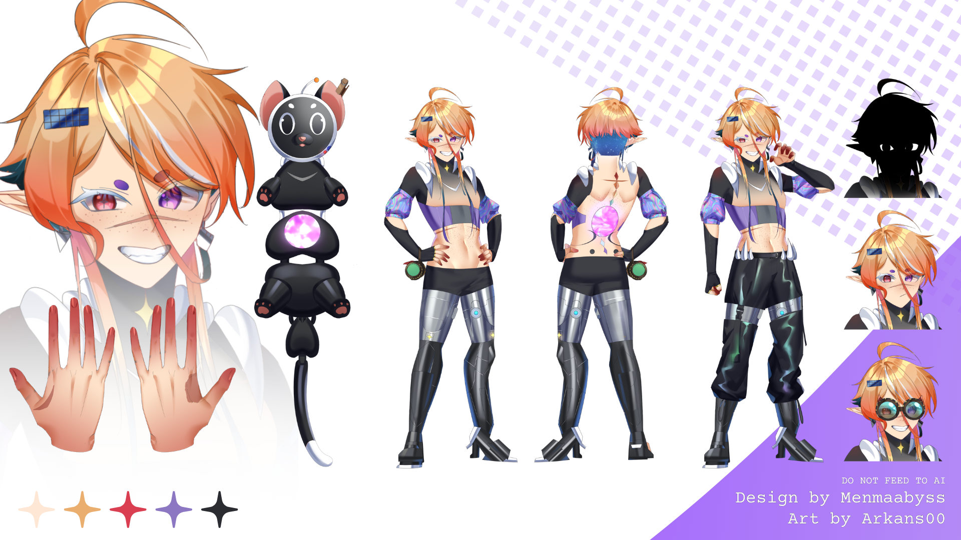 Refrence sheet commission portfolio artwork