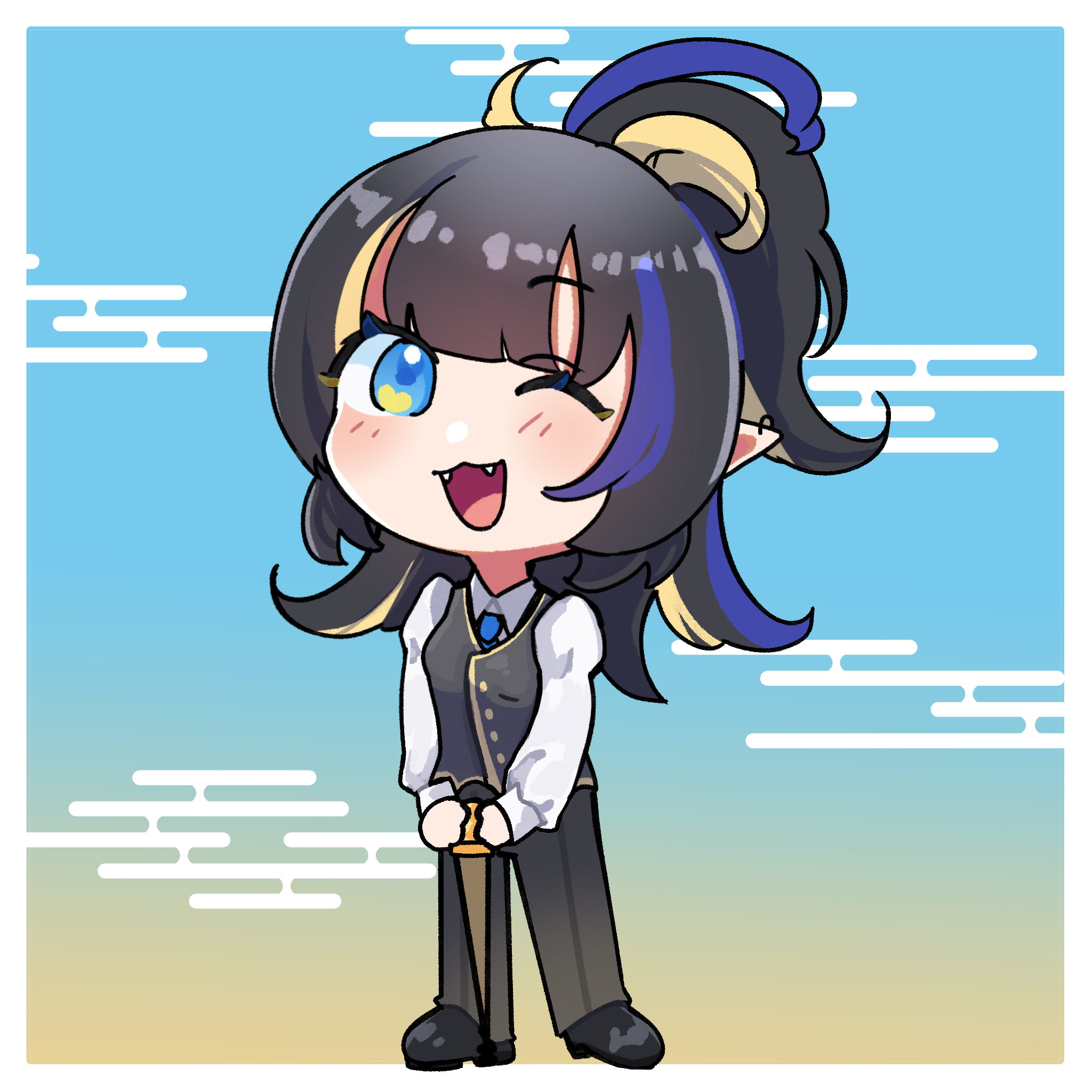 Chibi sample portfolio artwork
