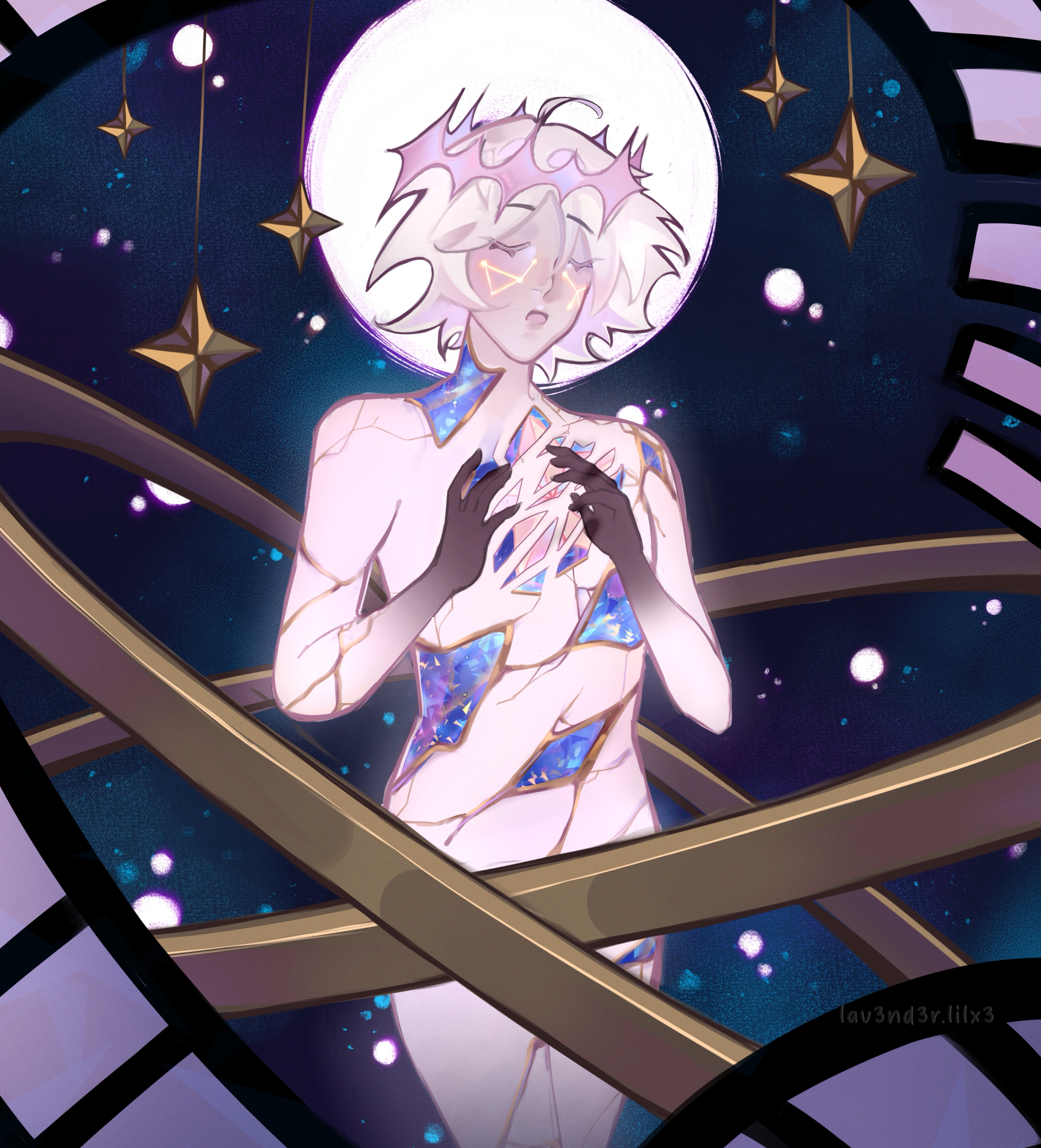 Aster π portfolio artwork