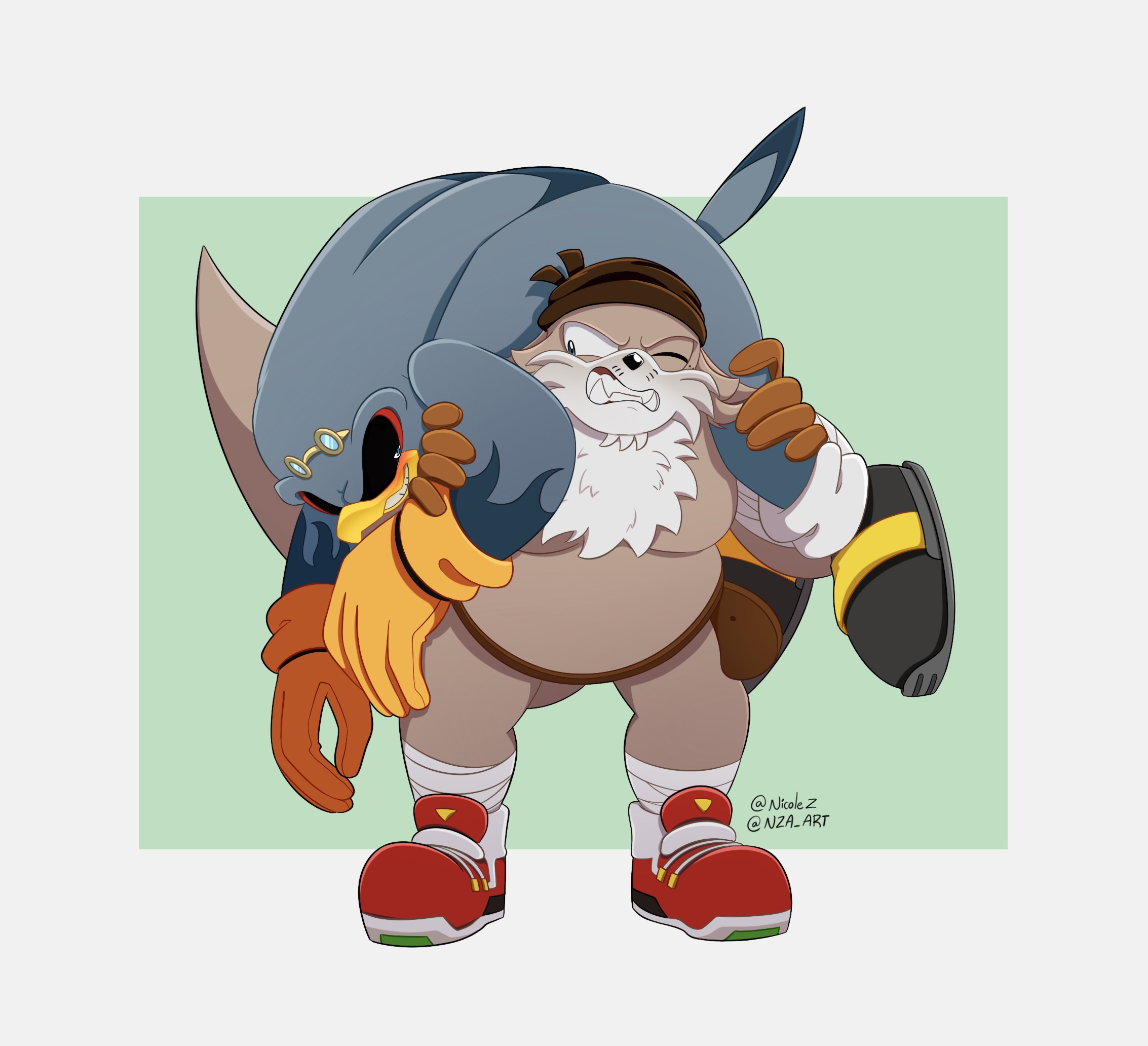 Sonic ocs | Full body portfolio artwork