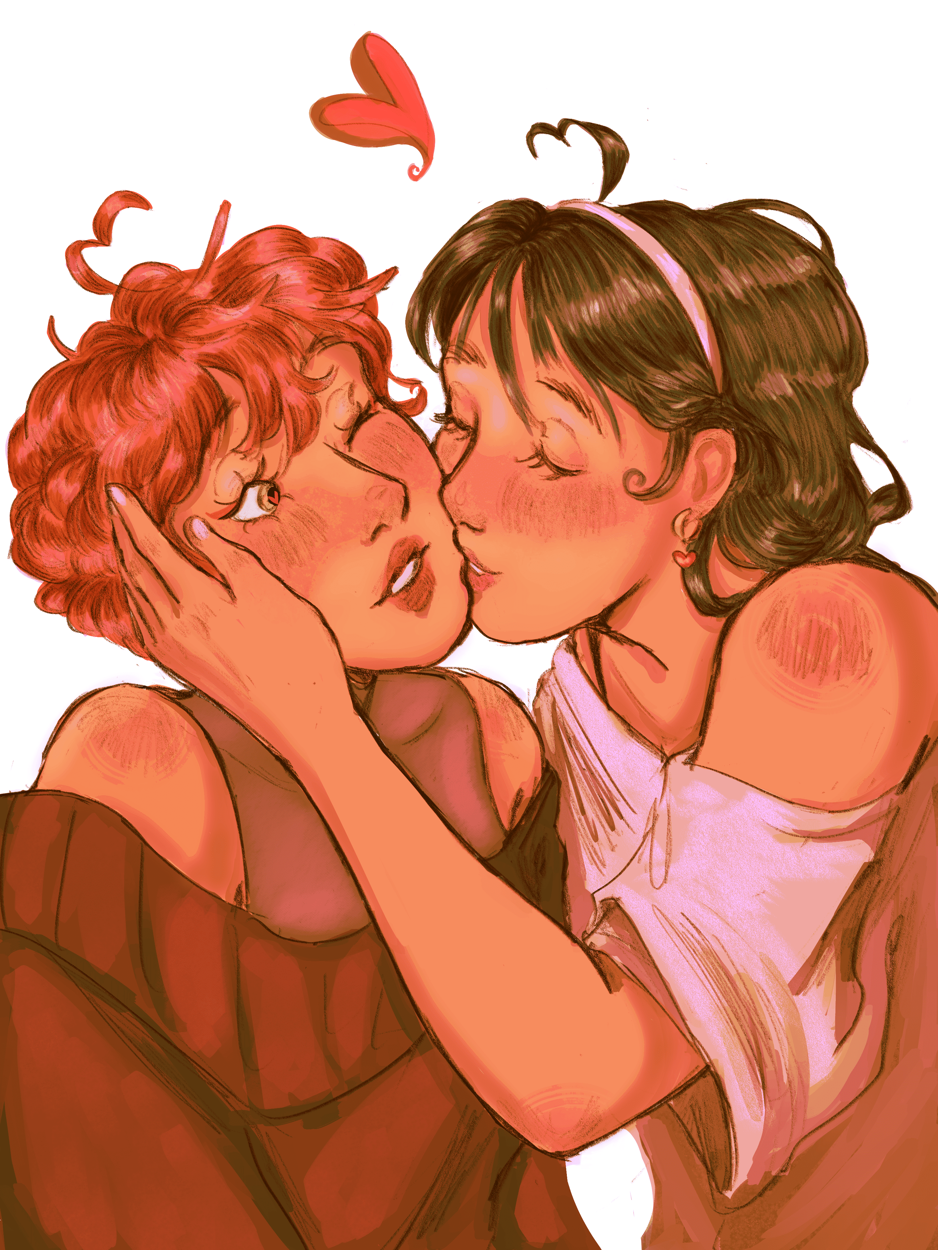 bust-up works <3 portfolio artwork