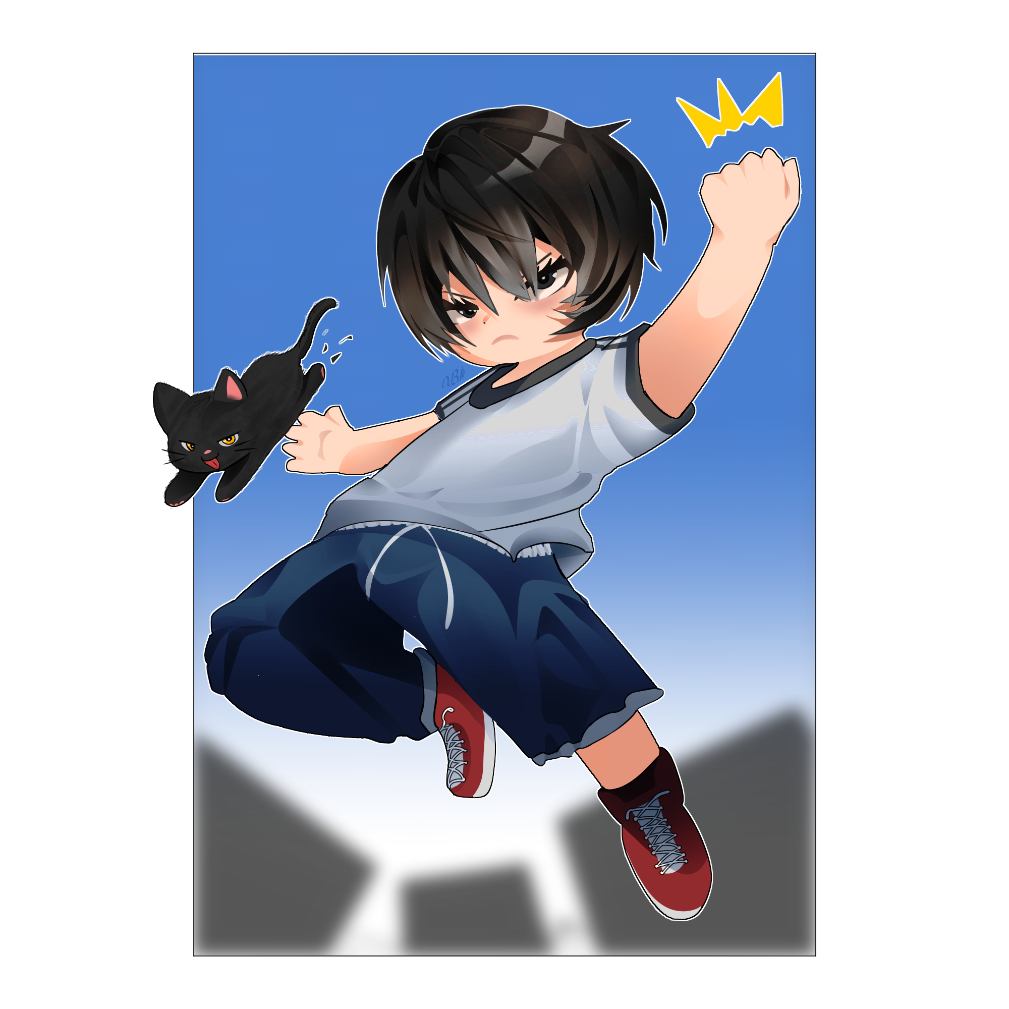 Chibi portfolio artwork