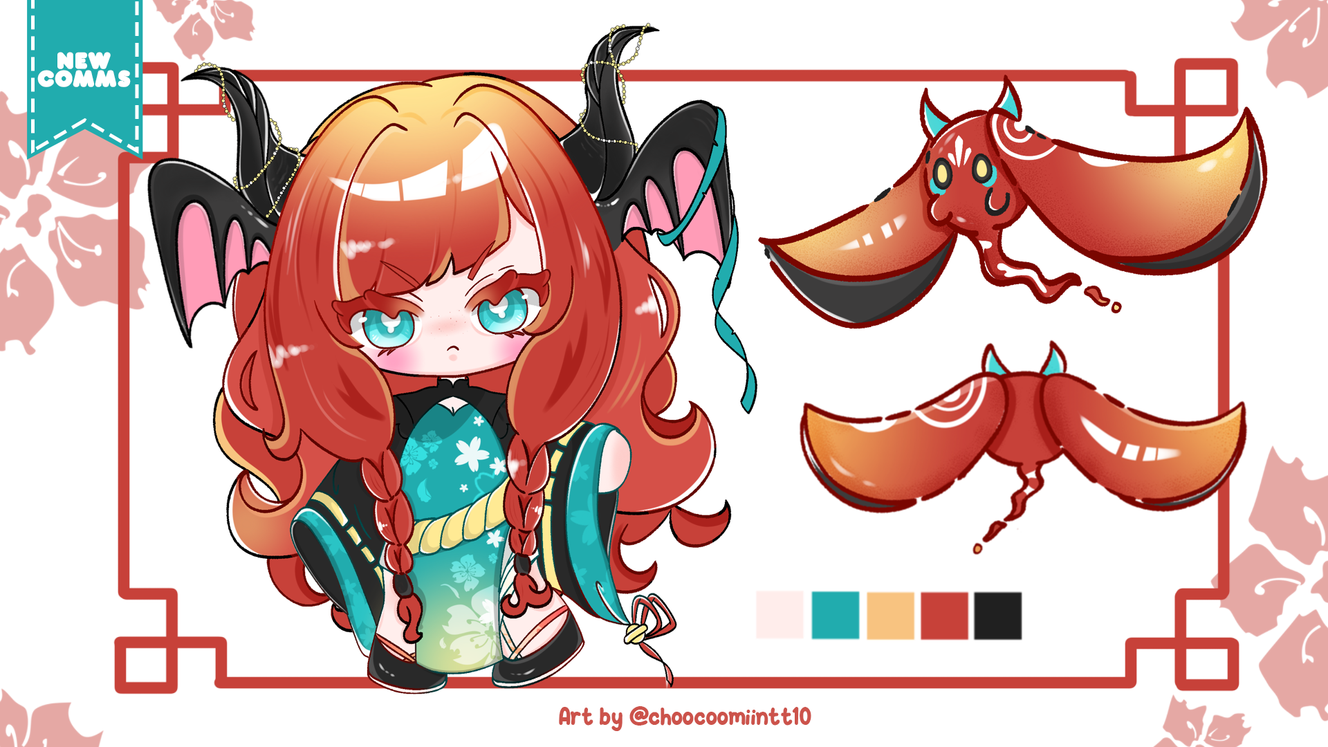 YCH Chibi & Mascot portfolio artwork