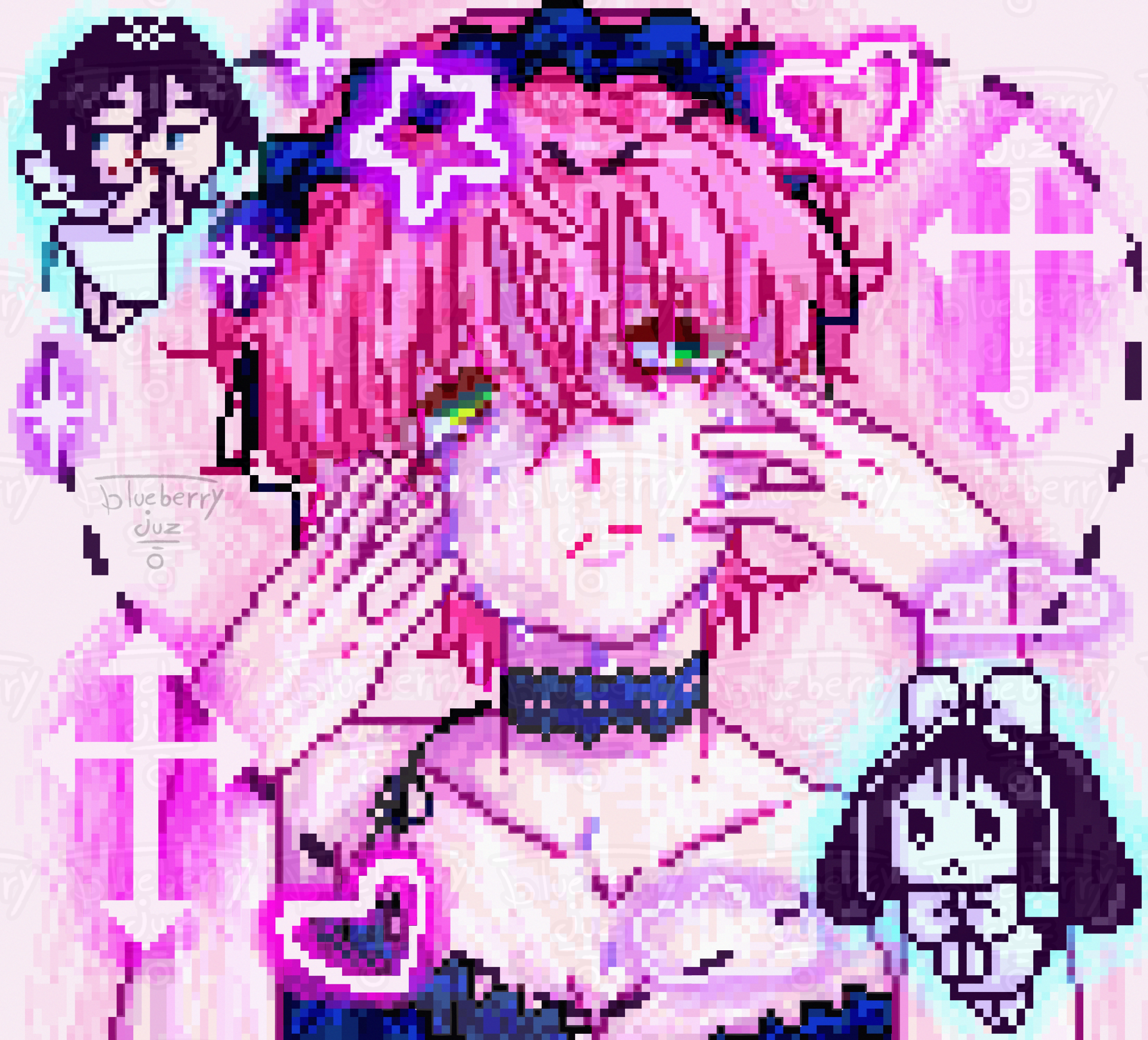 pixel art portfolio artwork