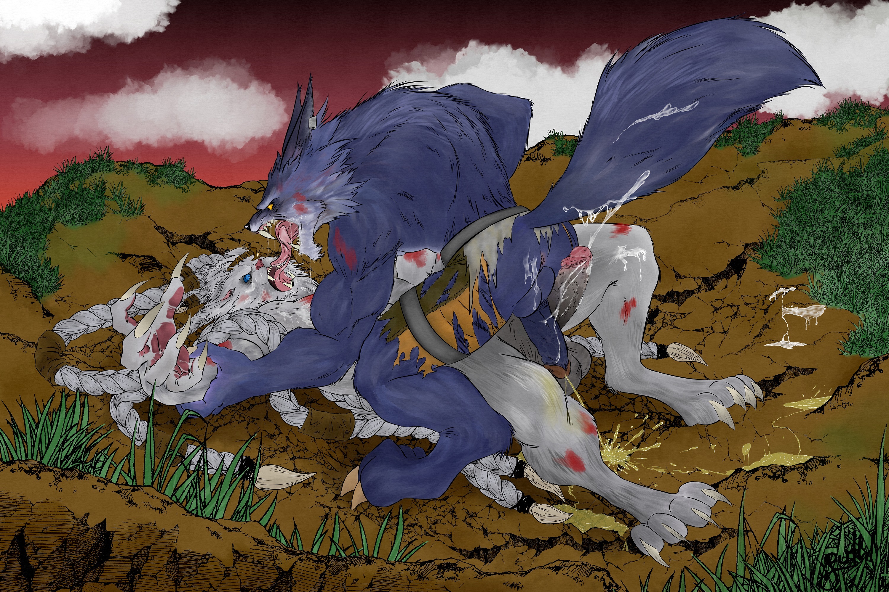 Warwick X Rengar portfolio artwork