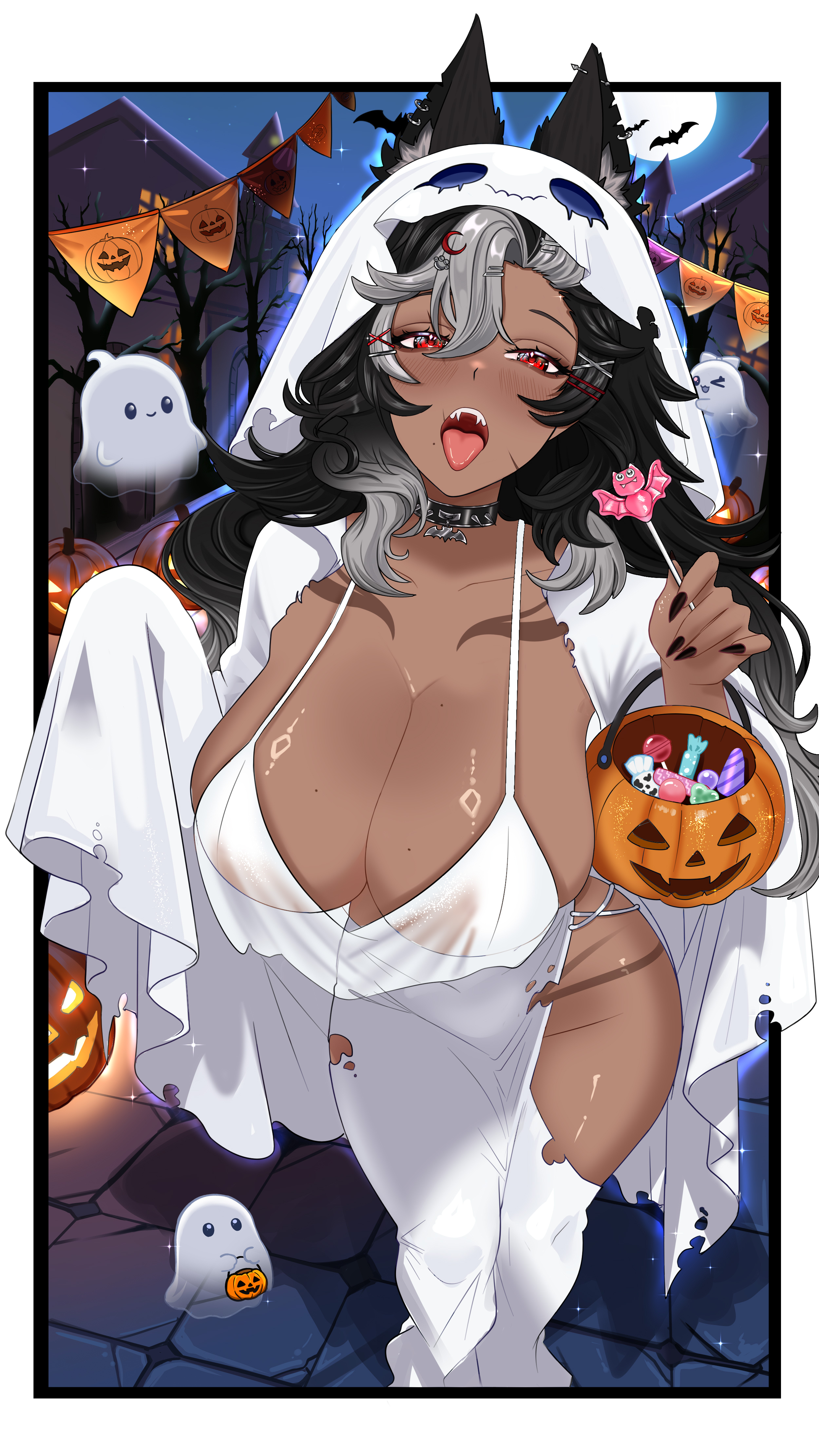 Halloween Ghost portfolio artwork