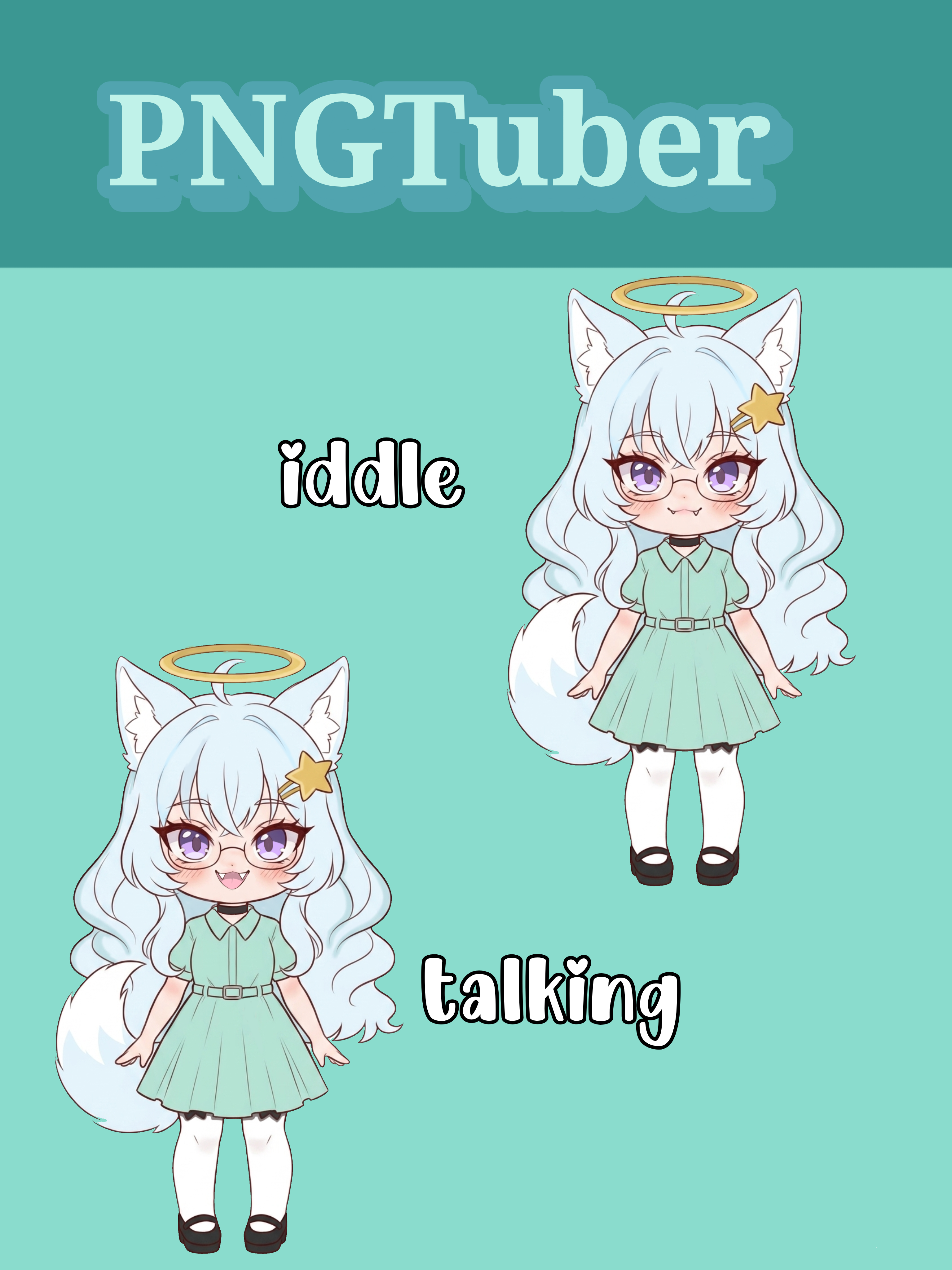 PNGTubers portfolio artwork