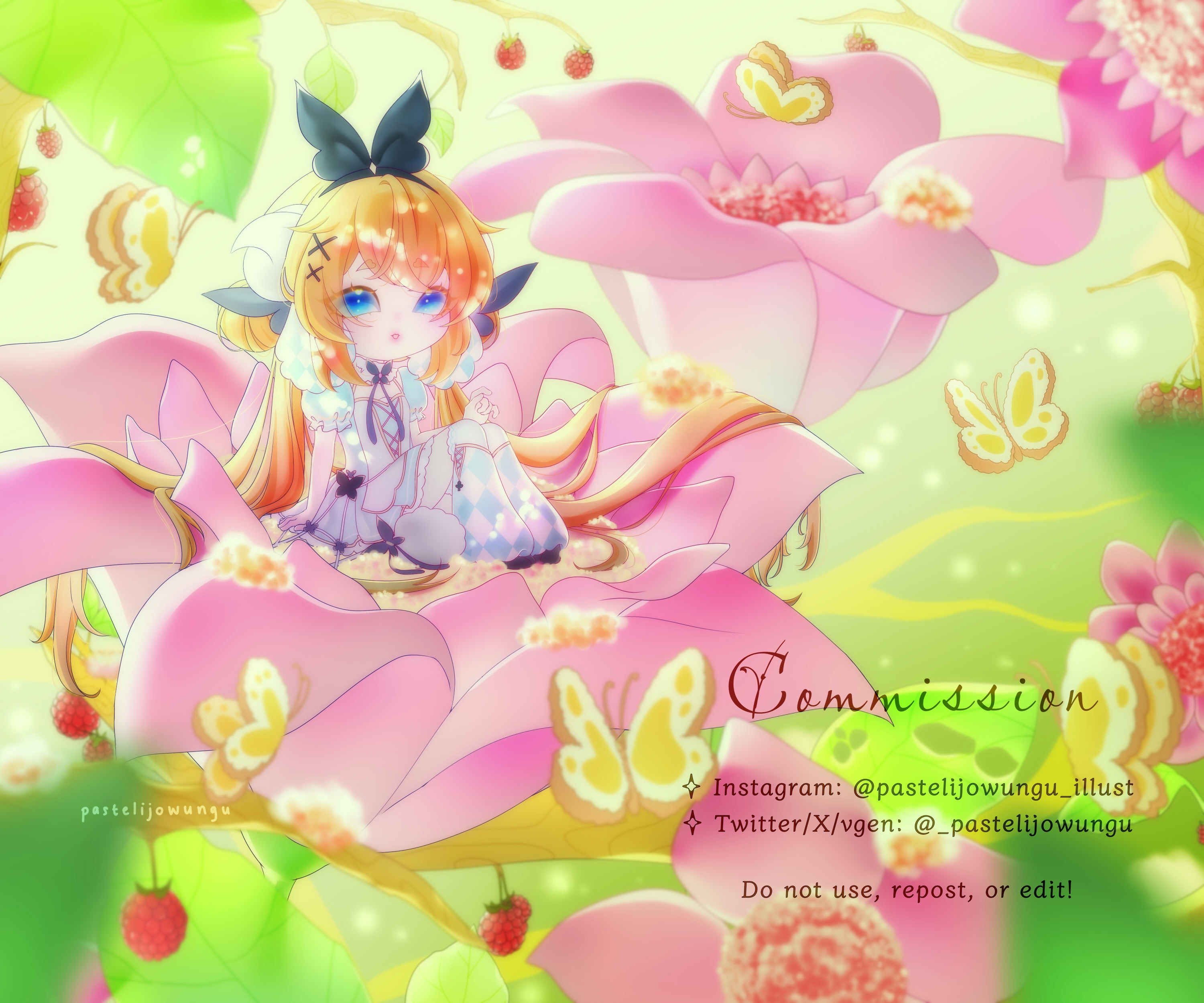 Chibi Full Illustration portfolio artwork