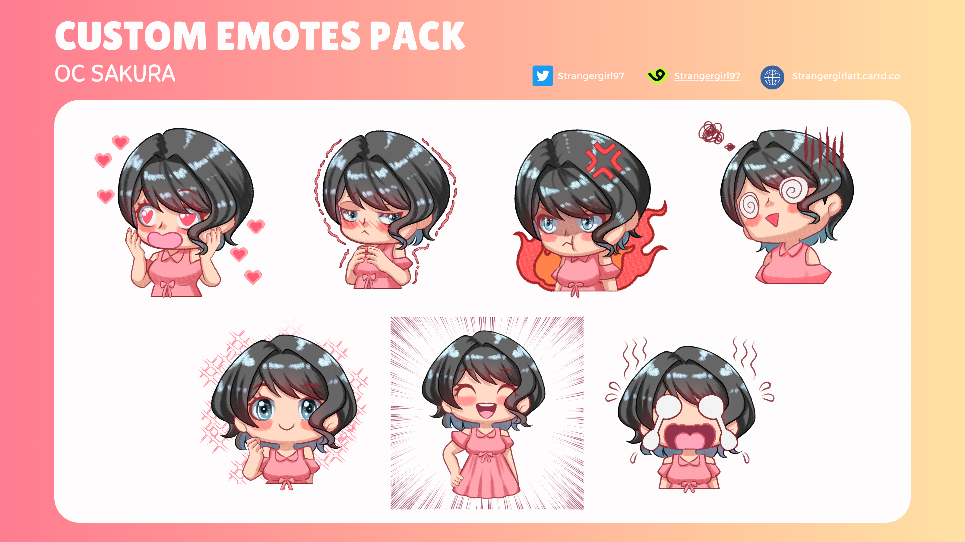 Custom Emote Pack