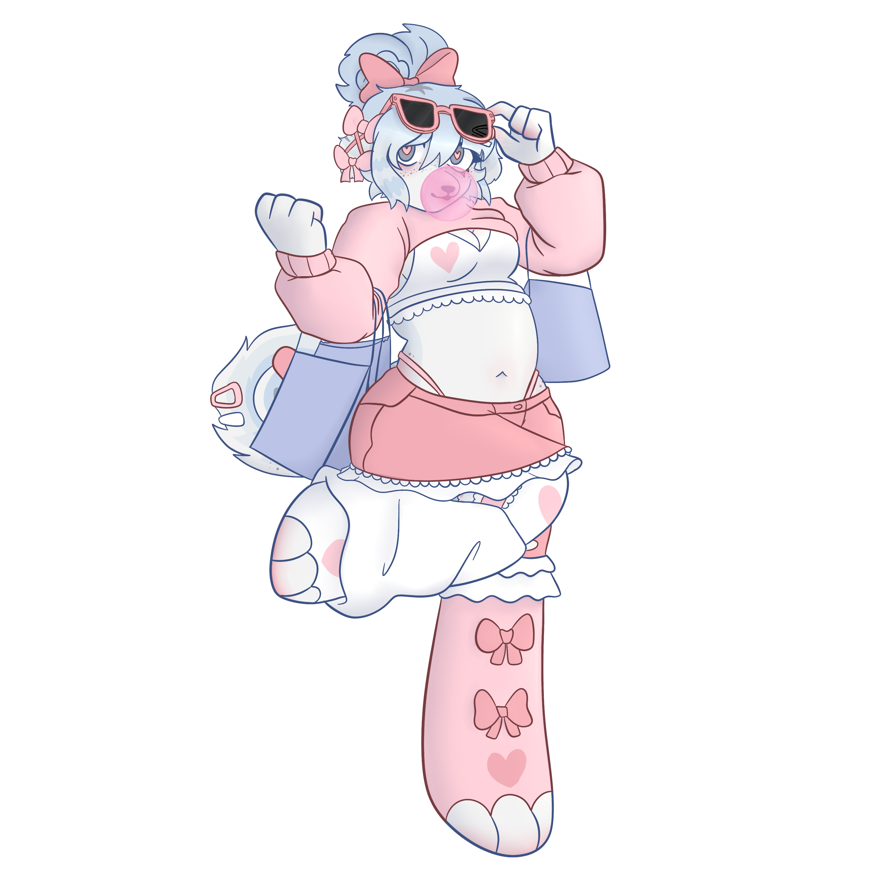 Retail Therapy - Art Trade portfolio artwork