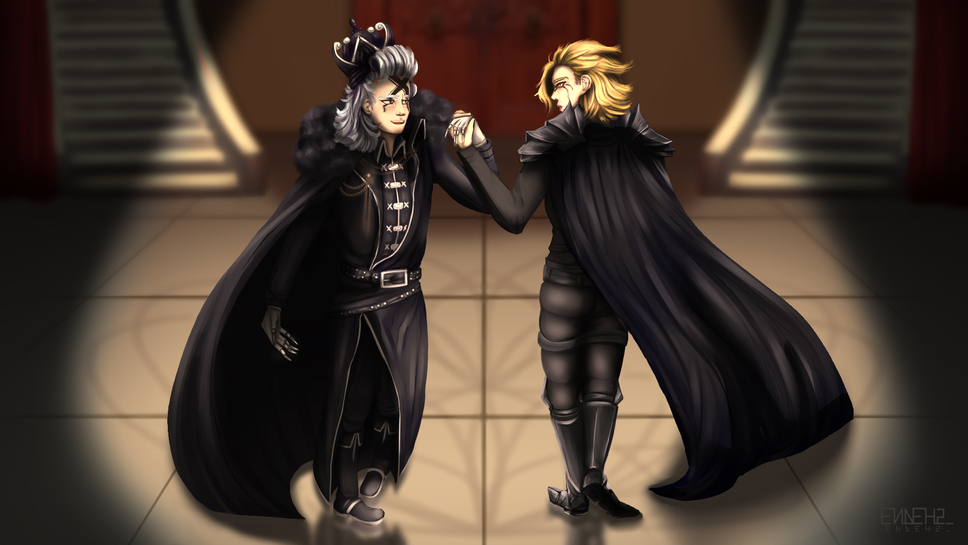 King Xeno and Knight Stanley portfolio artwork