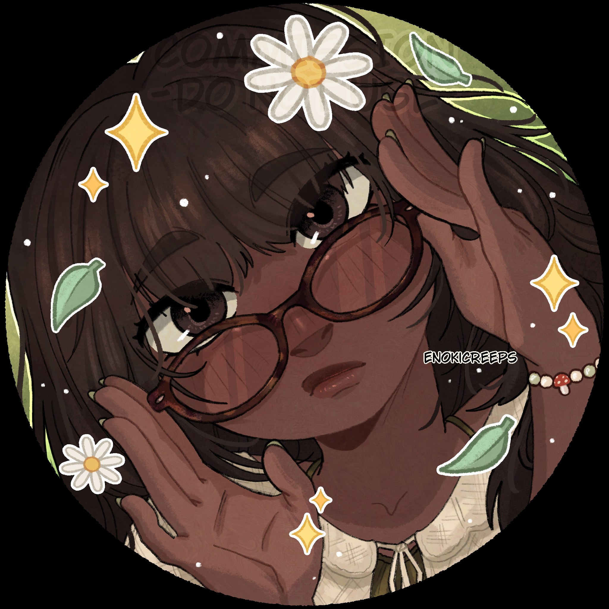 Icon comm portfolio artwork