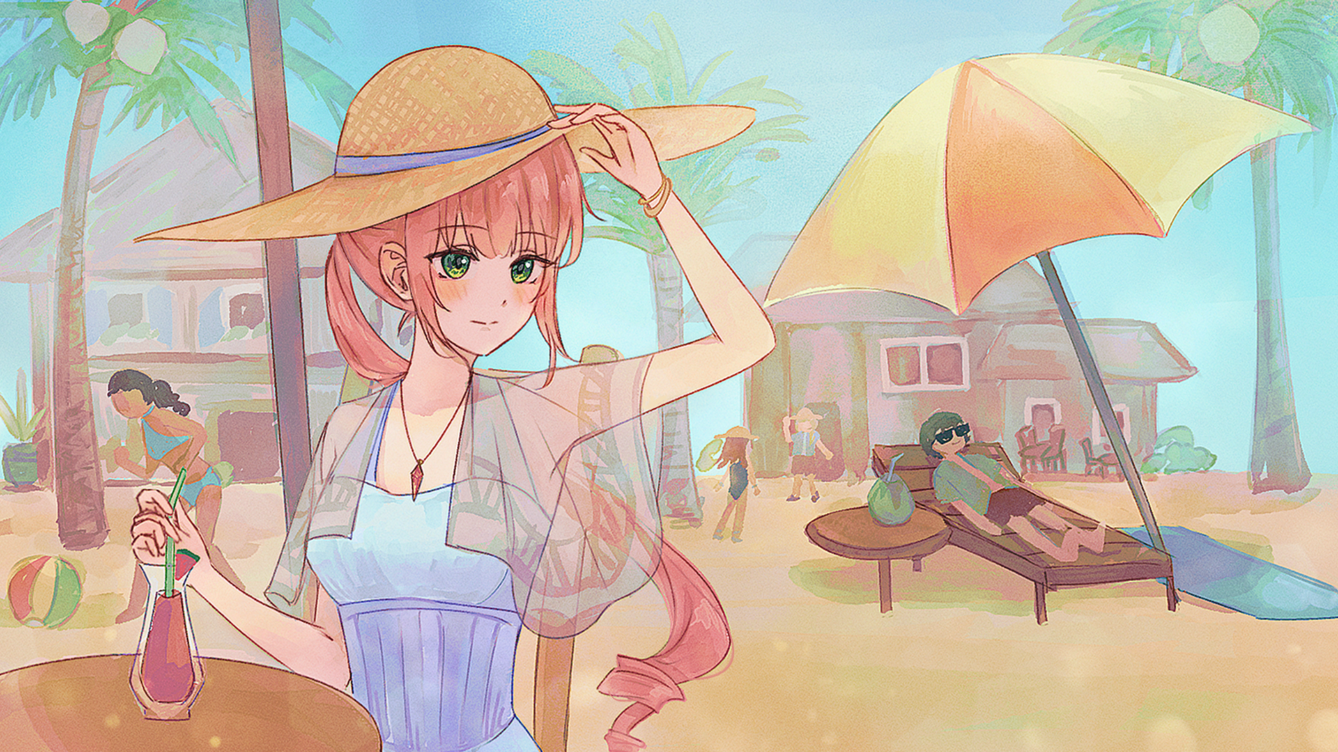 Summer Paradise portfolio artwork
