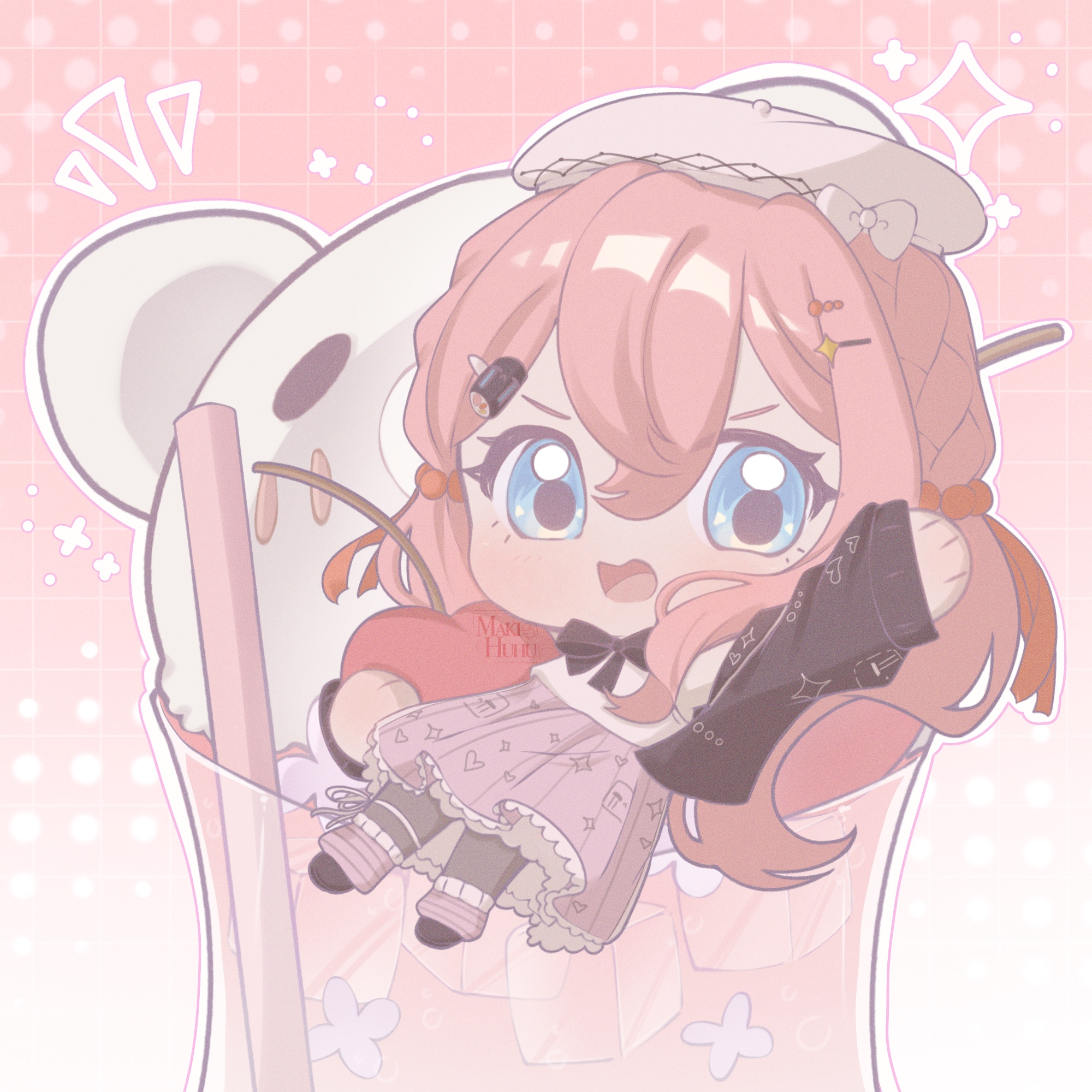 Cream Soda YCH Sample portfolio artwork