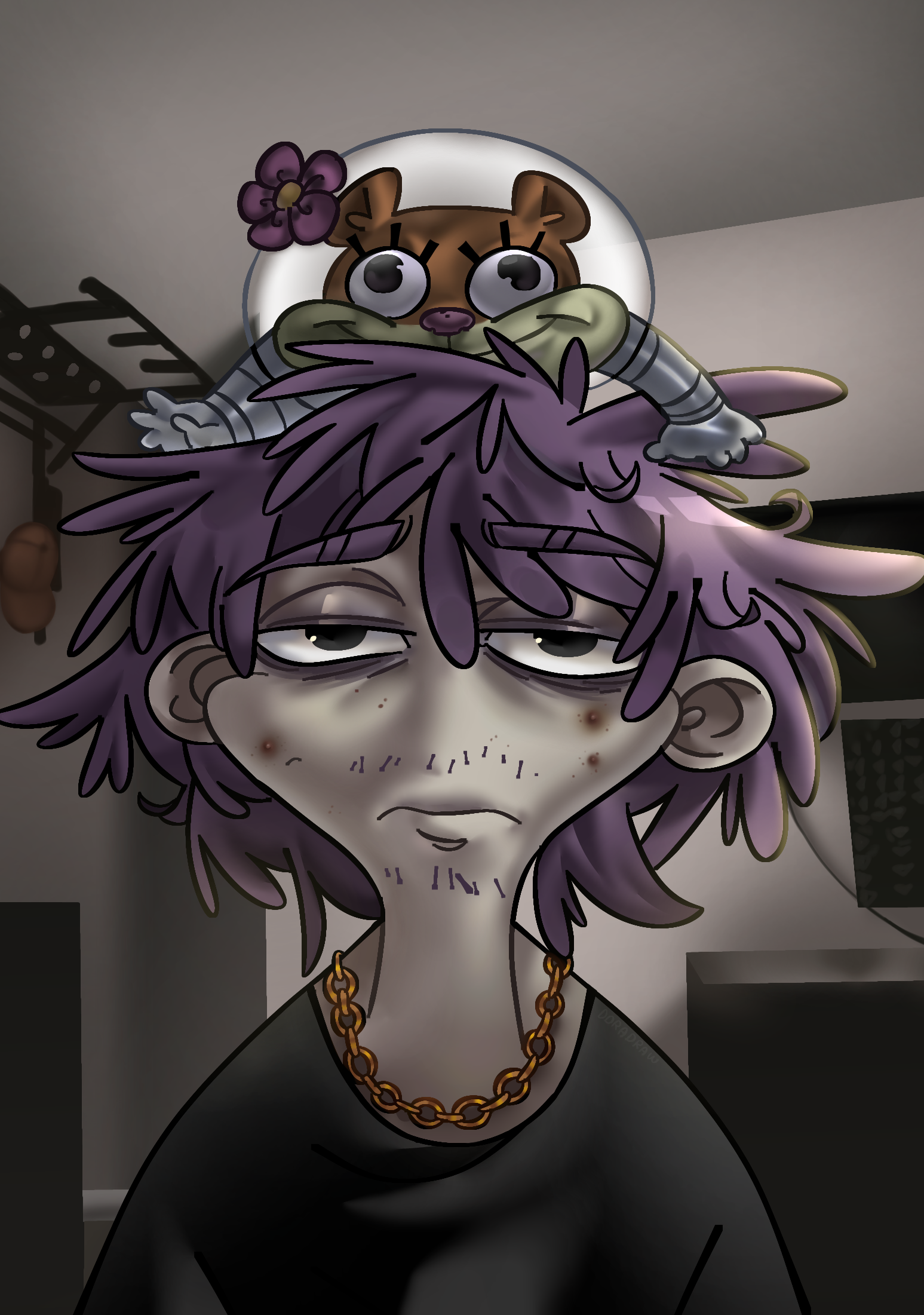 tired face portfolio artwork