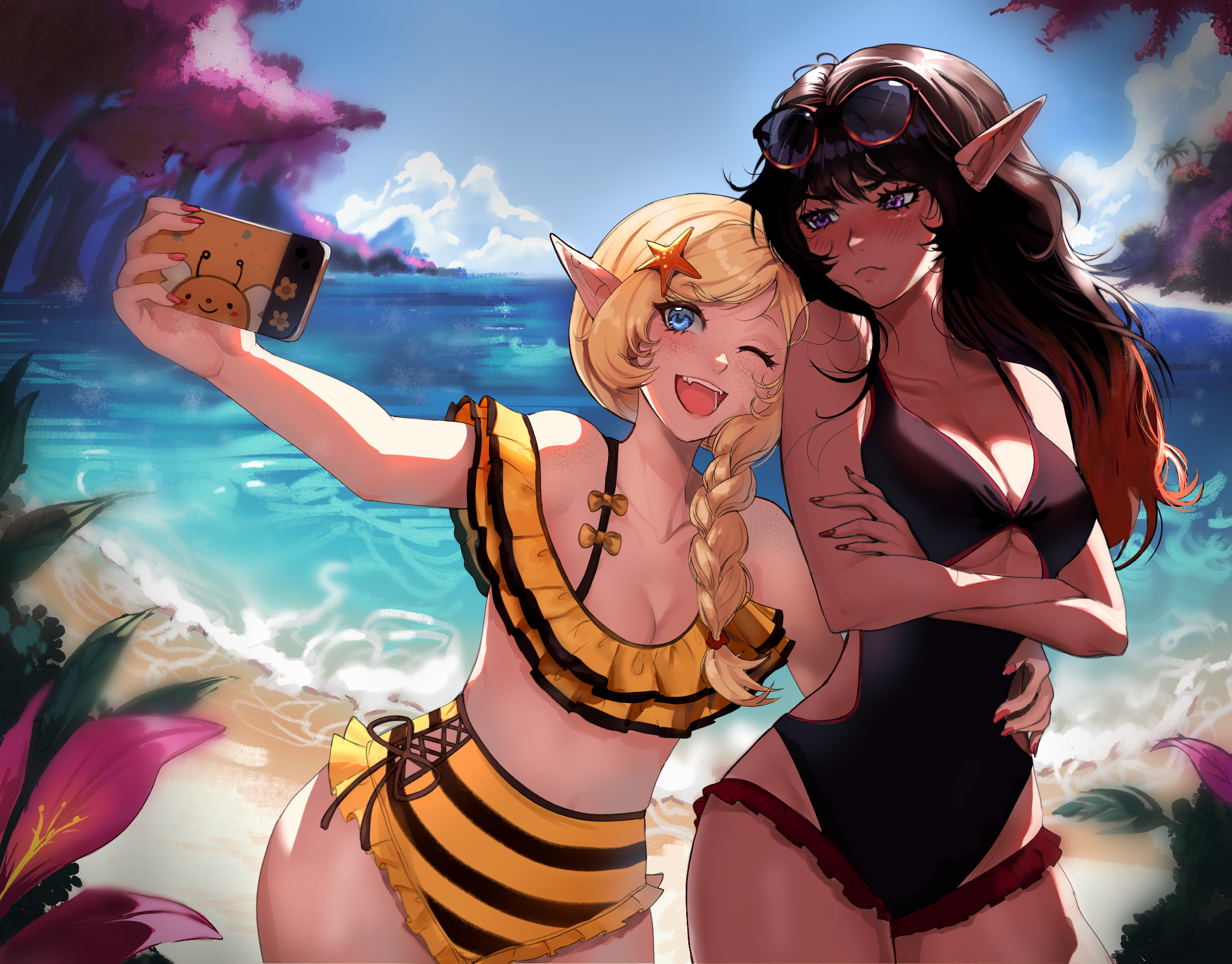 Beach day! portfolio artwork