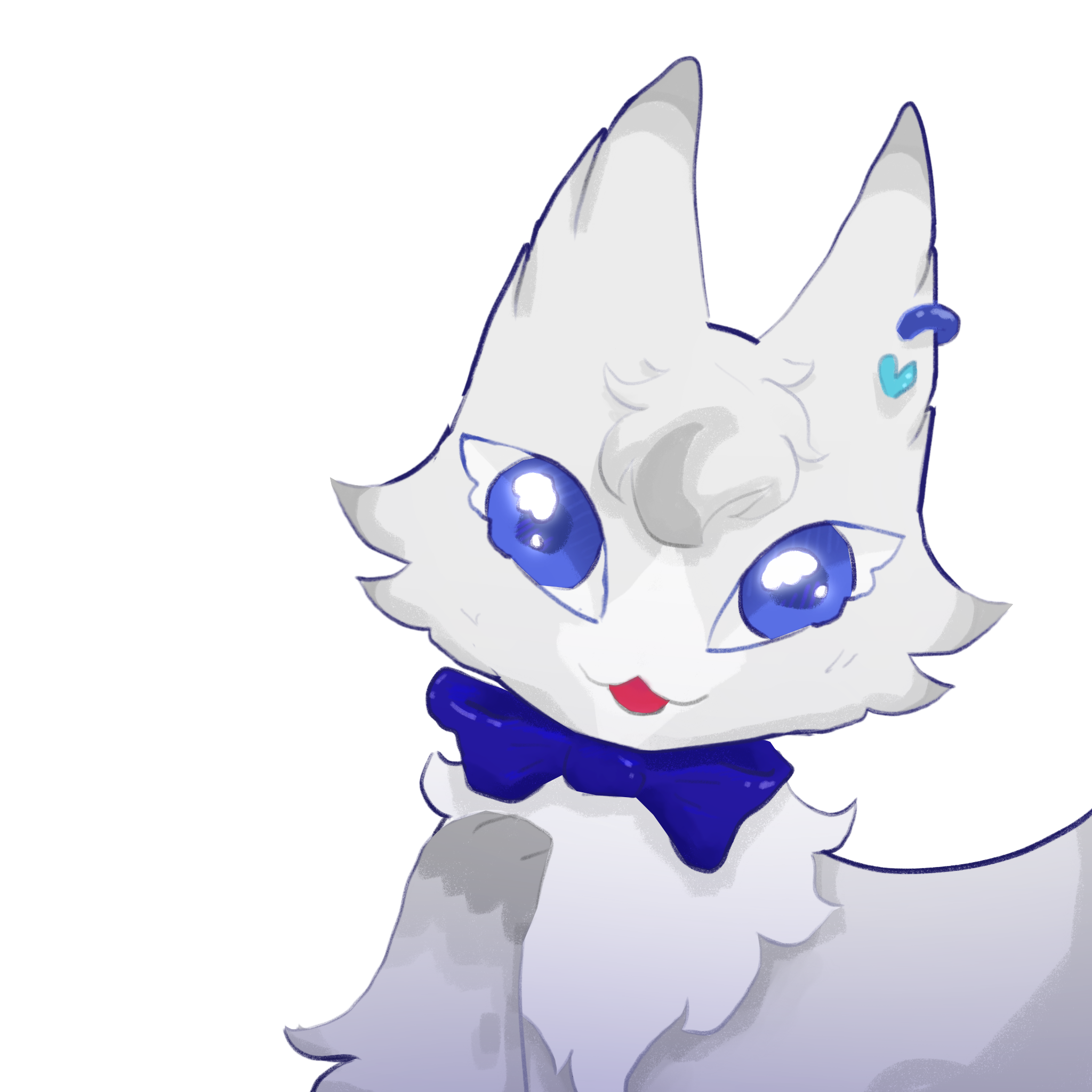 My sona [half body] portfolio artwork