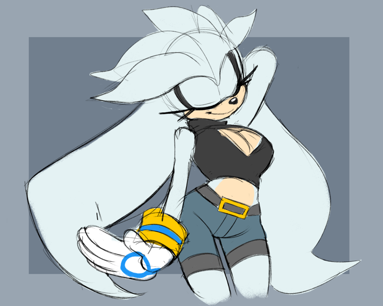 Sketch colored Commissions portfolio artwork