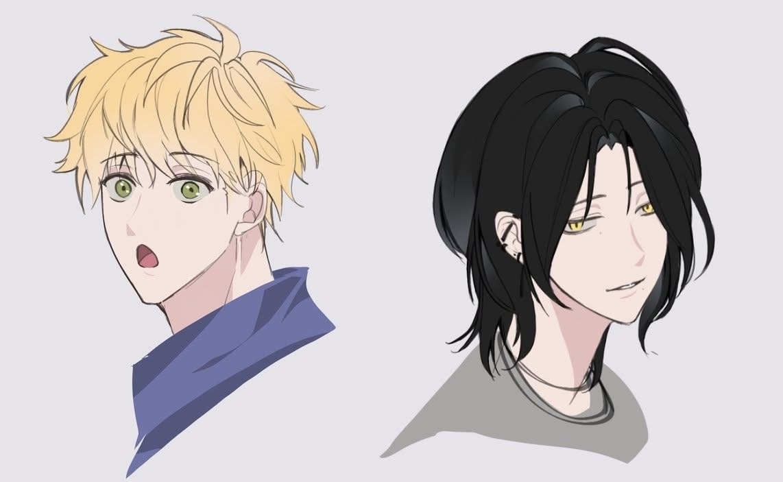Head Icon | Manhwa style portfolio artwork