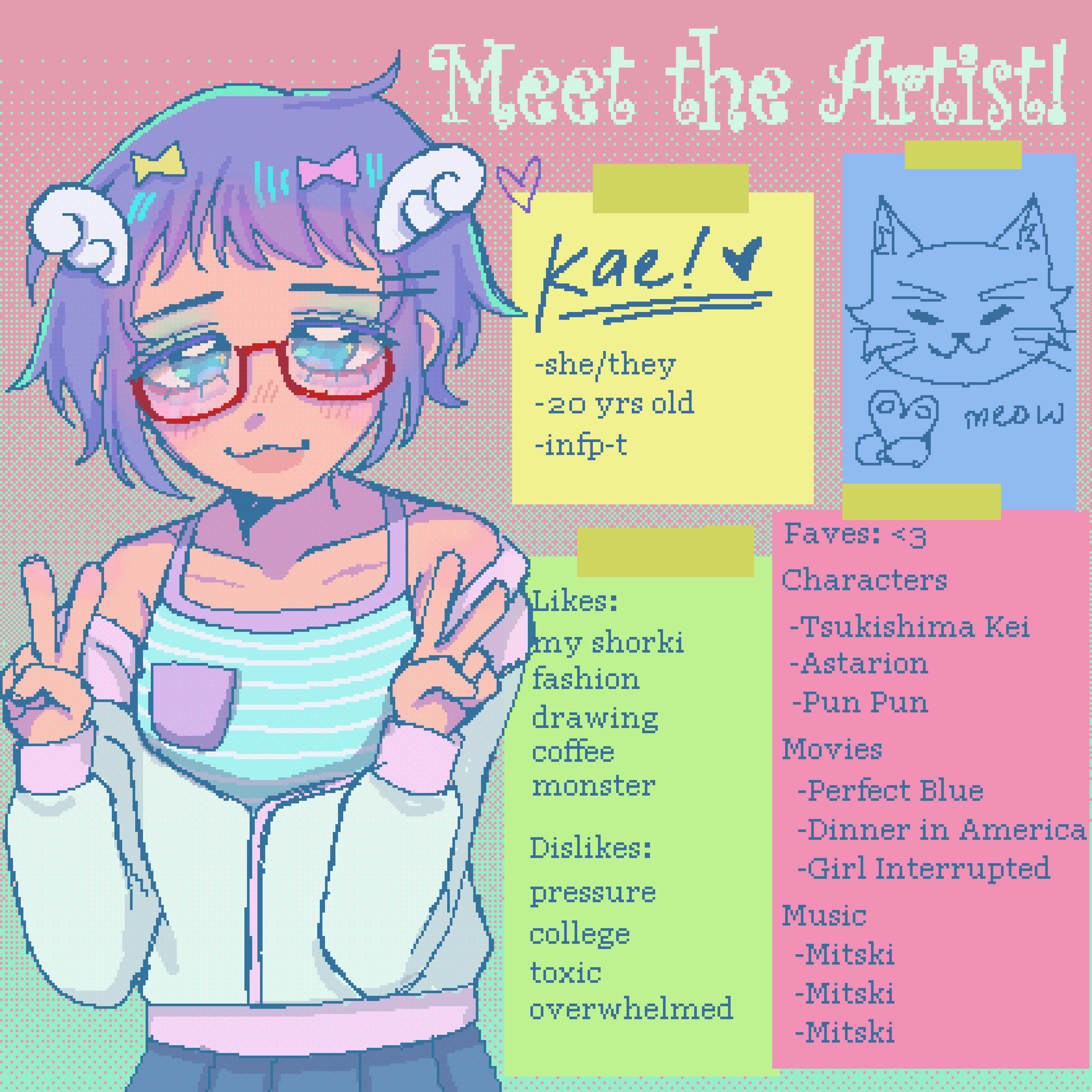 Artist Introduction <3 portfolio artwork