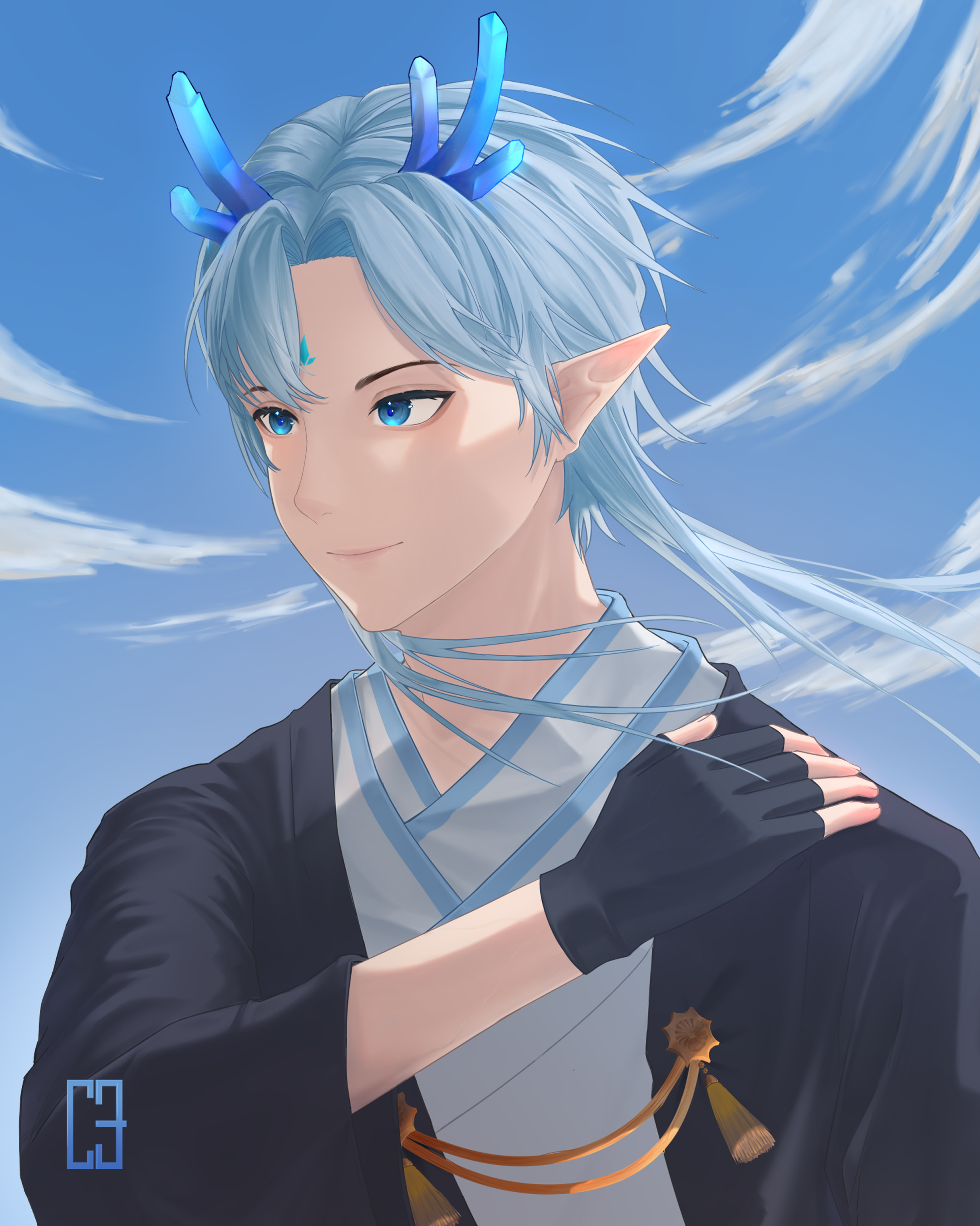 Bust Up Fanart Wangshu portfolio artwork