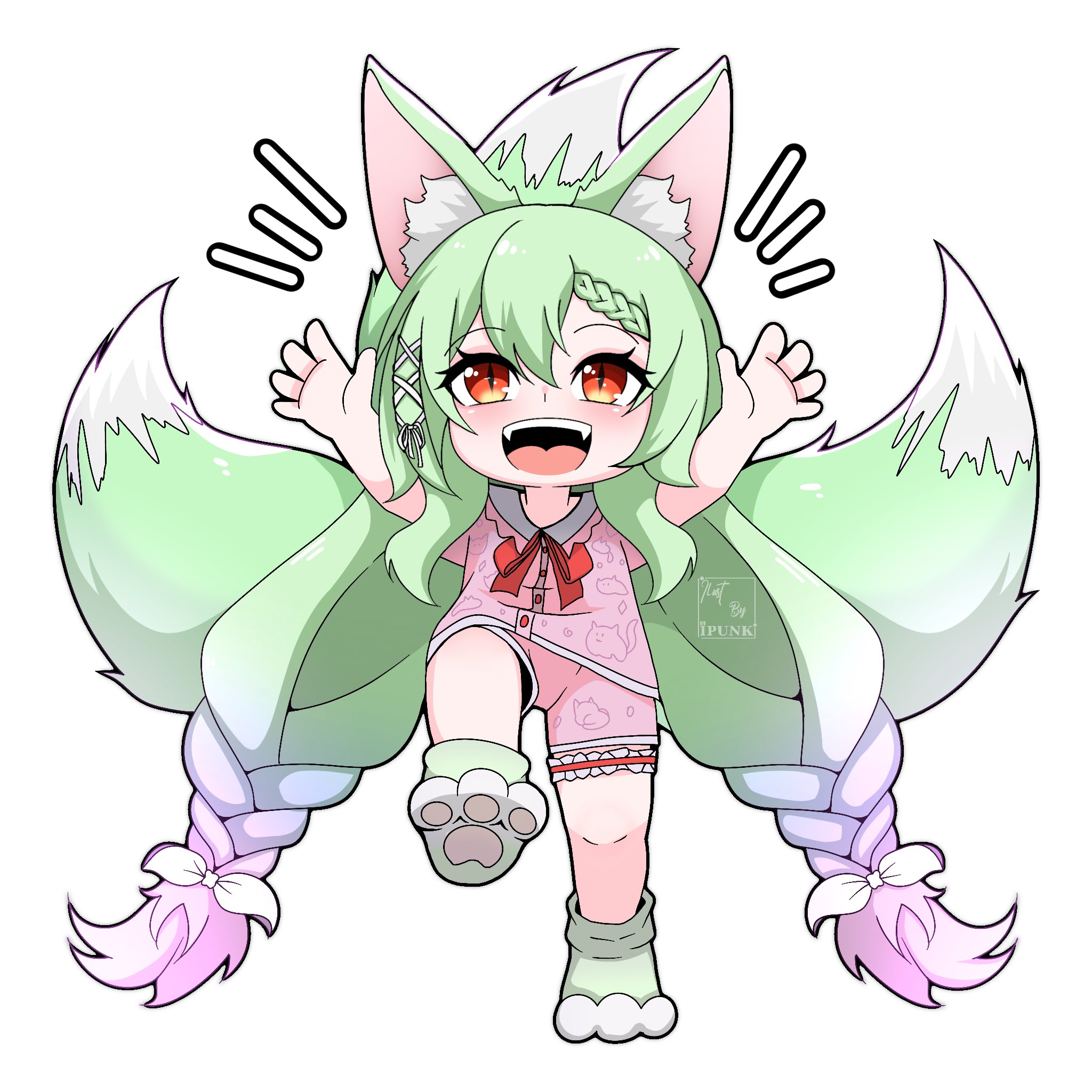 Chibi collection portfolio artwork