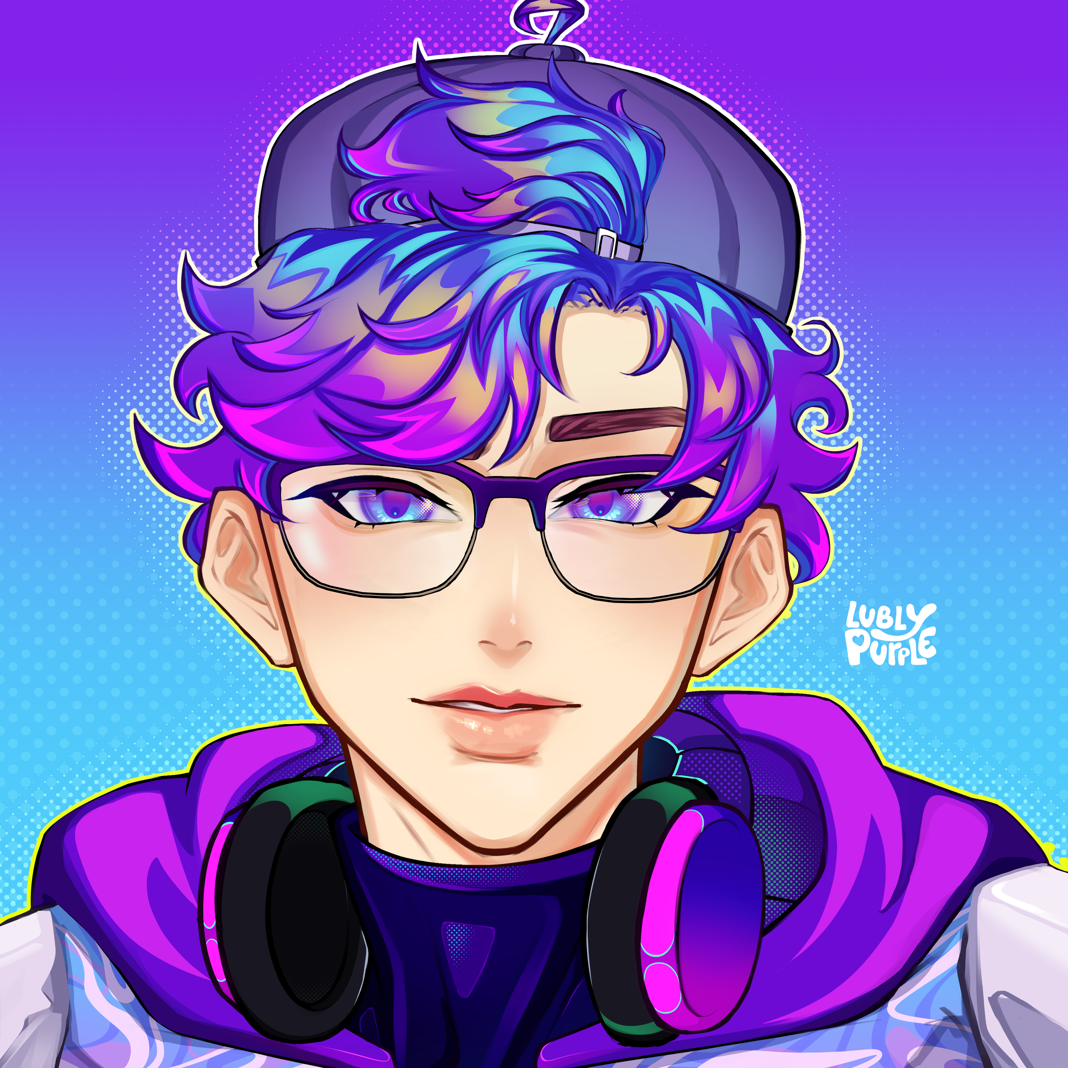 Purple Icon portfolio artwork