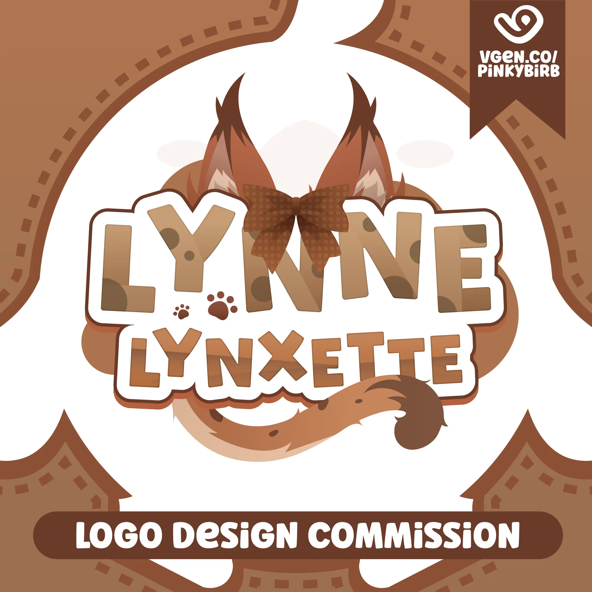 lynne lynxette logo portfolio artwork