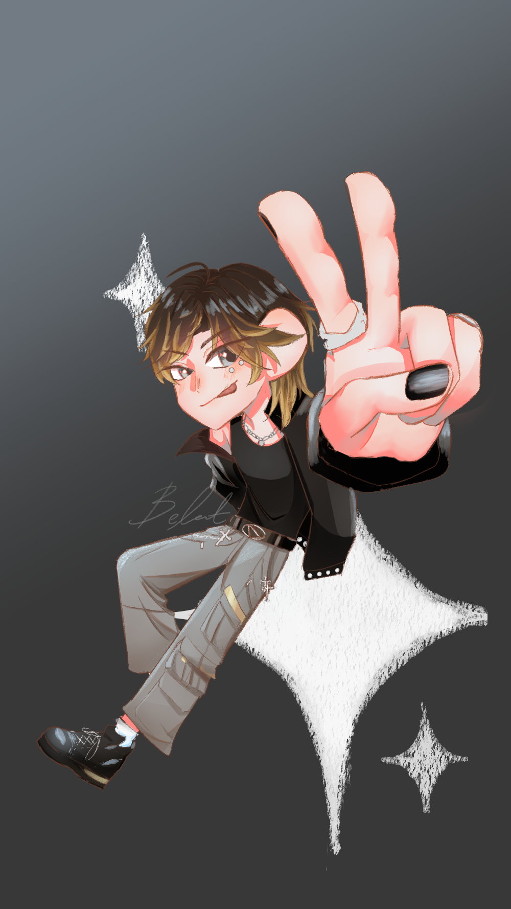 Rieru Shindou portfolio artwork