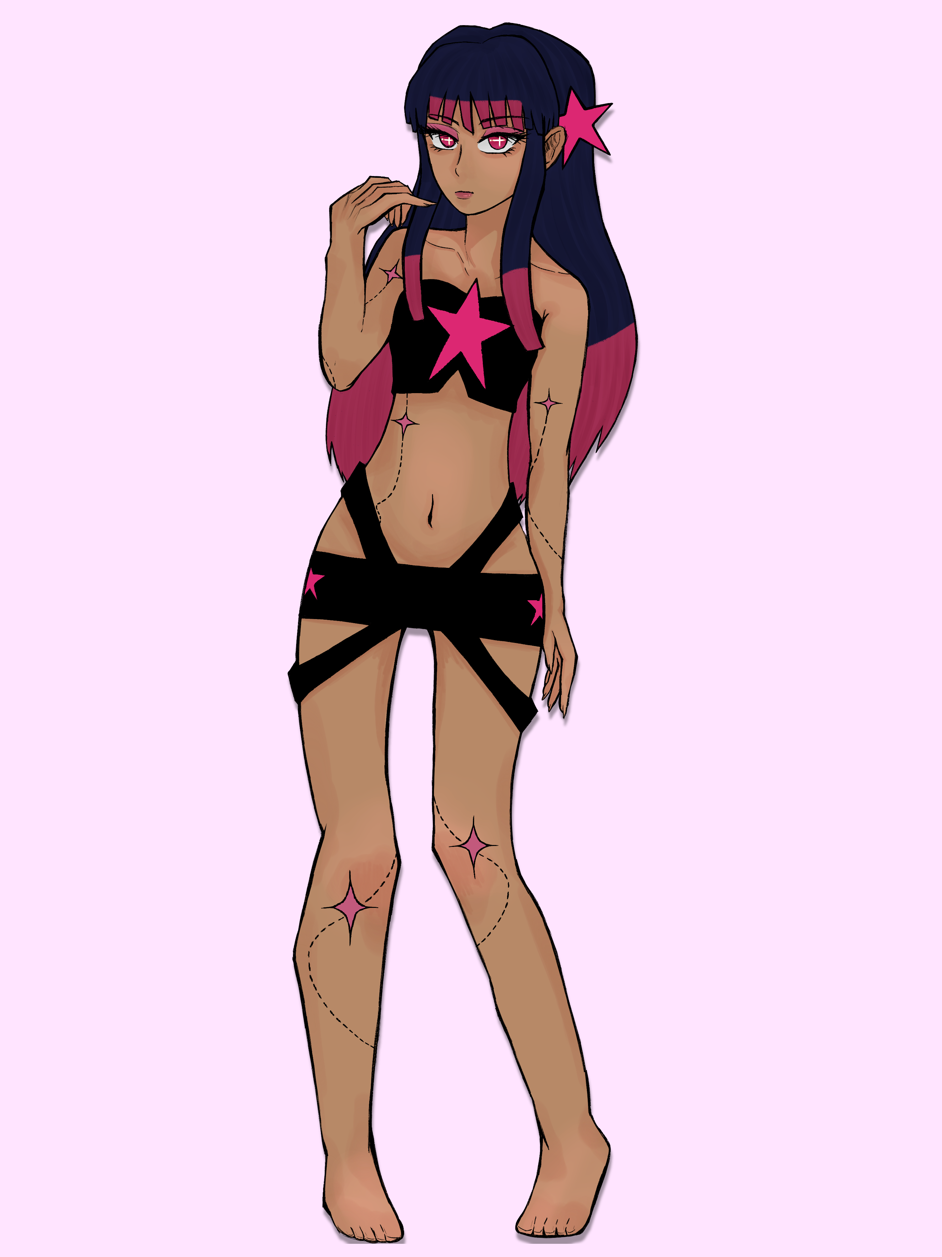 Art Trade on Tiktok portfolio artwork