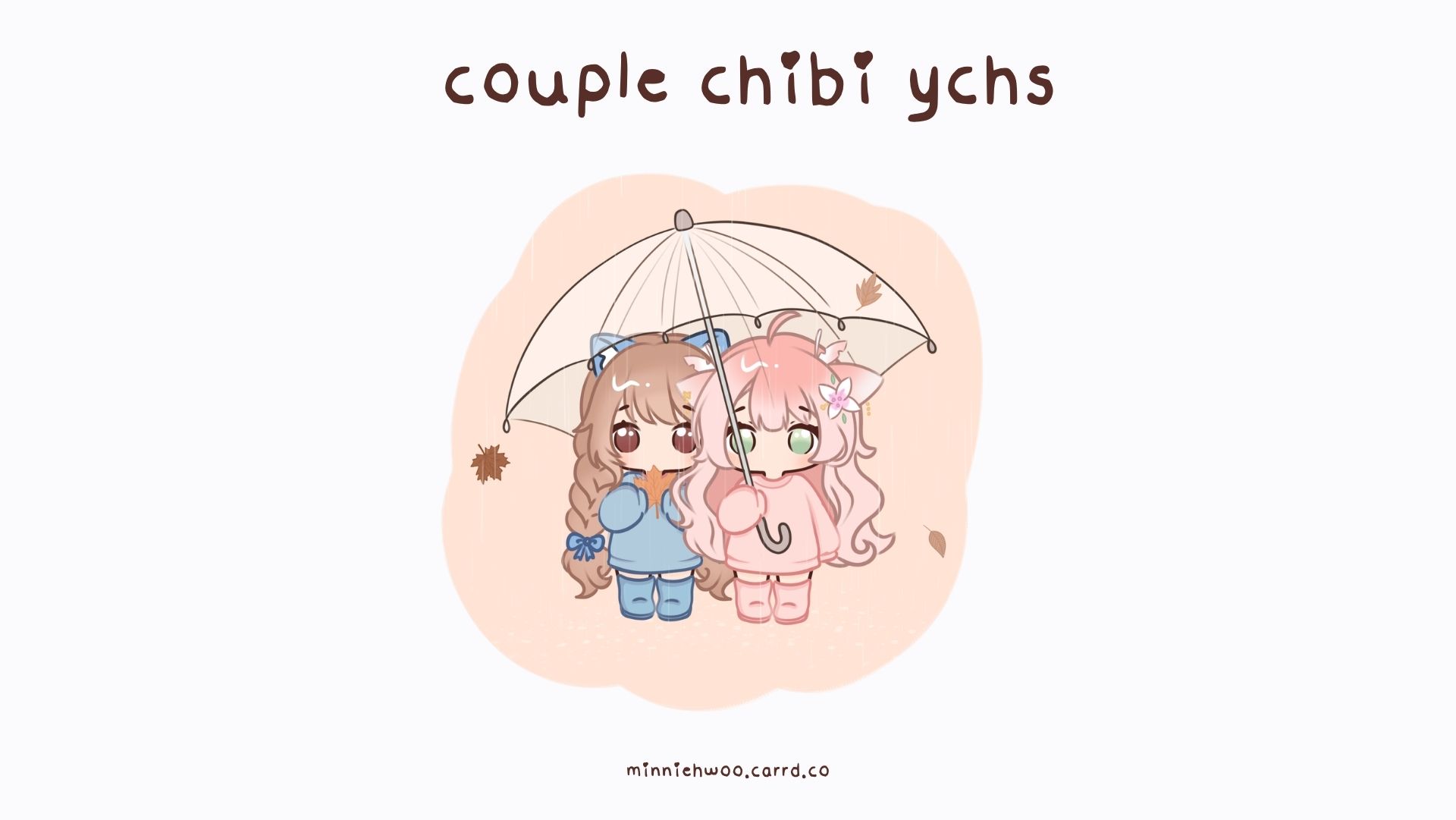Soft Doll Chibi YCH - Autumn Couple YCH