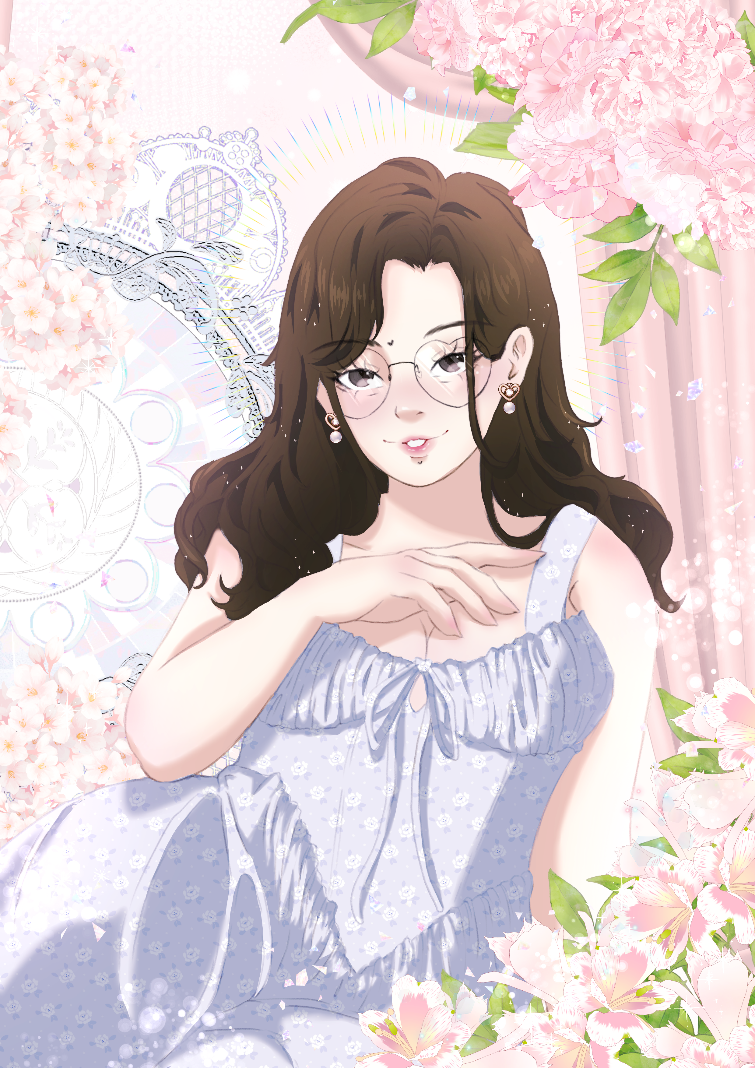 Manhwa version of me portfolio artwork