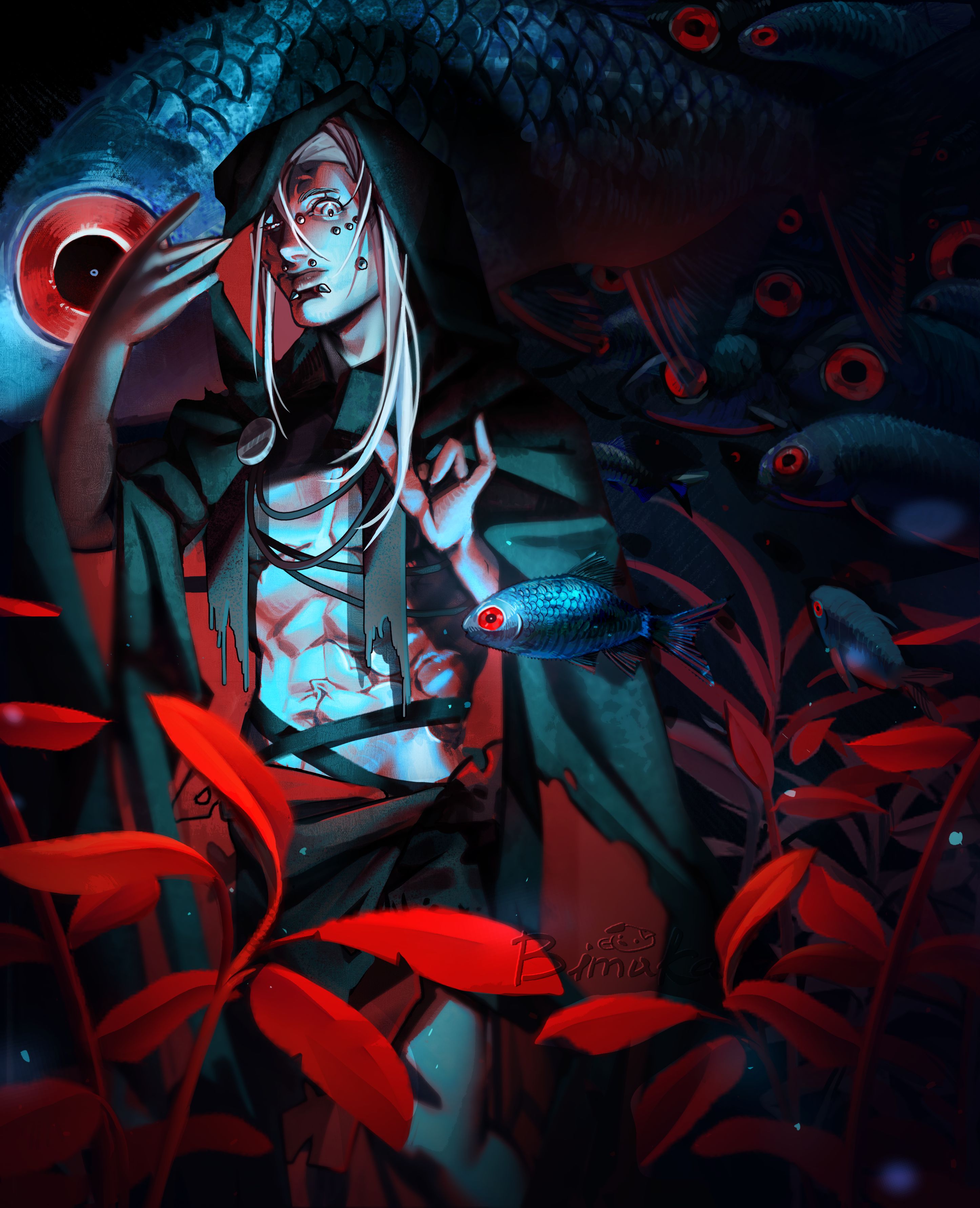 oc illustrations portfolio artwork