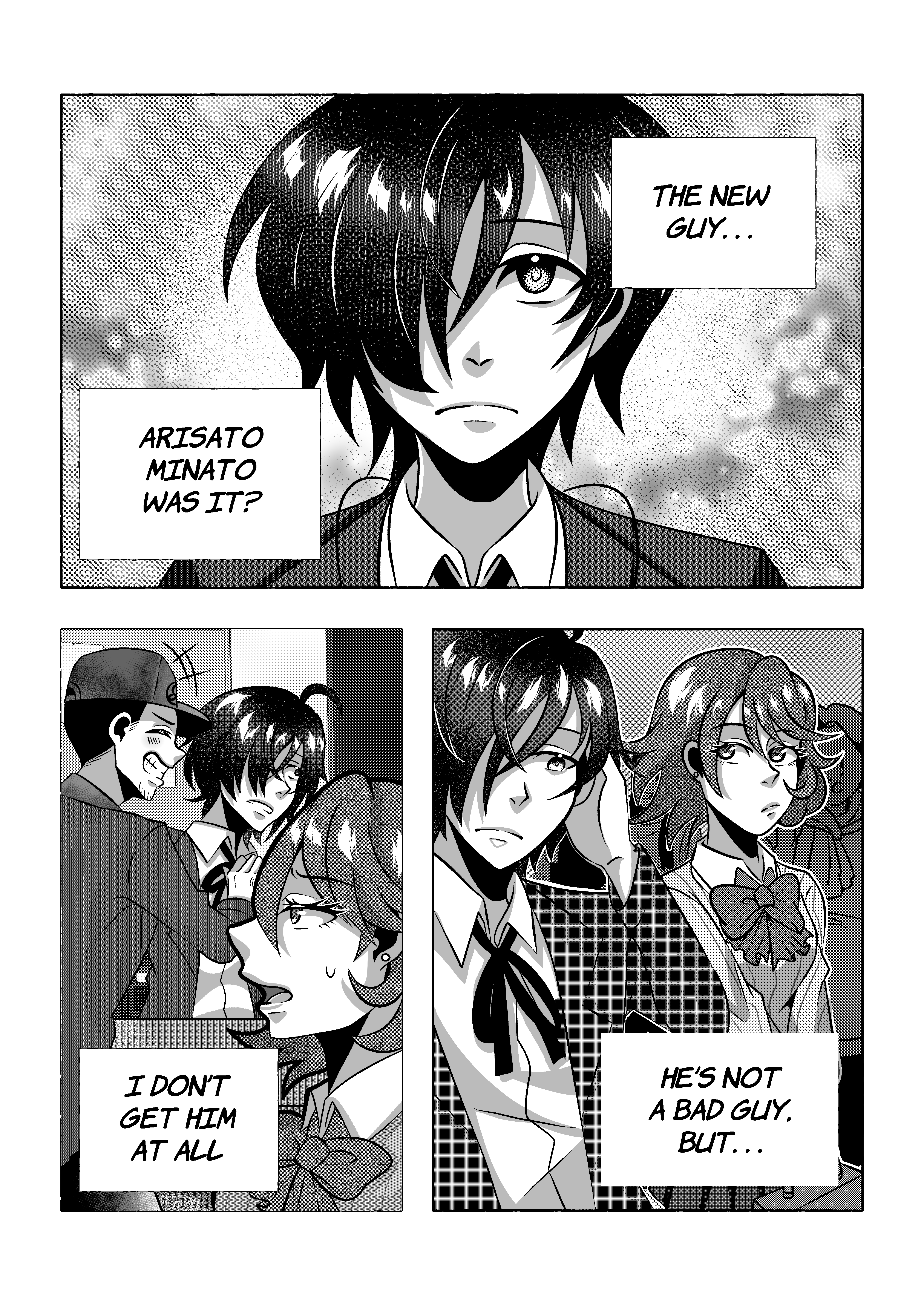 Manga Sample portfolio artwork