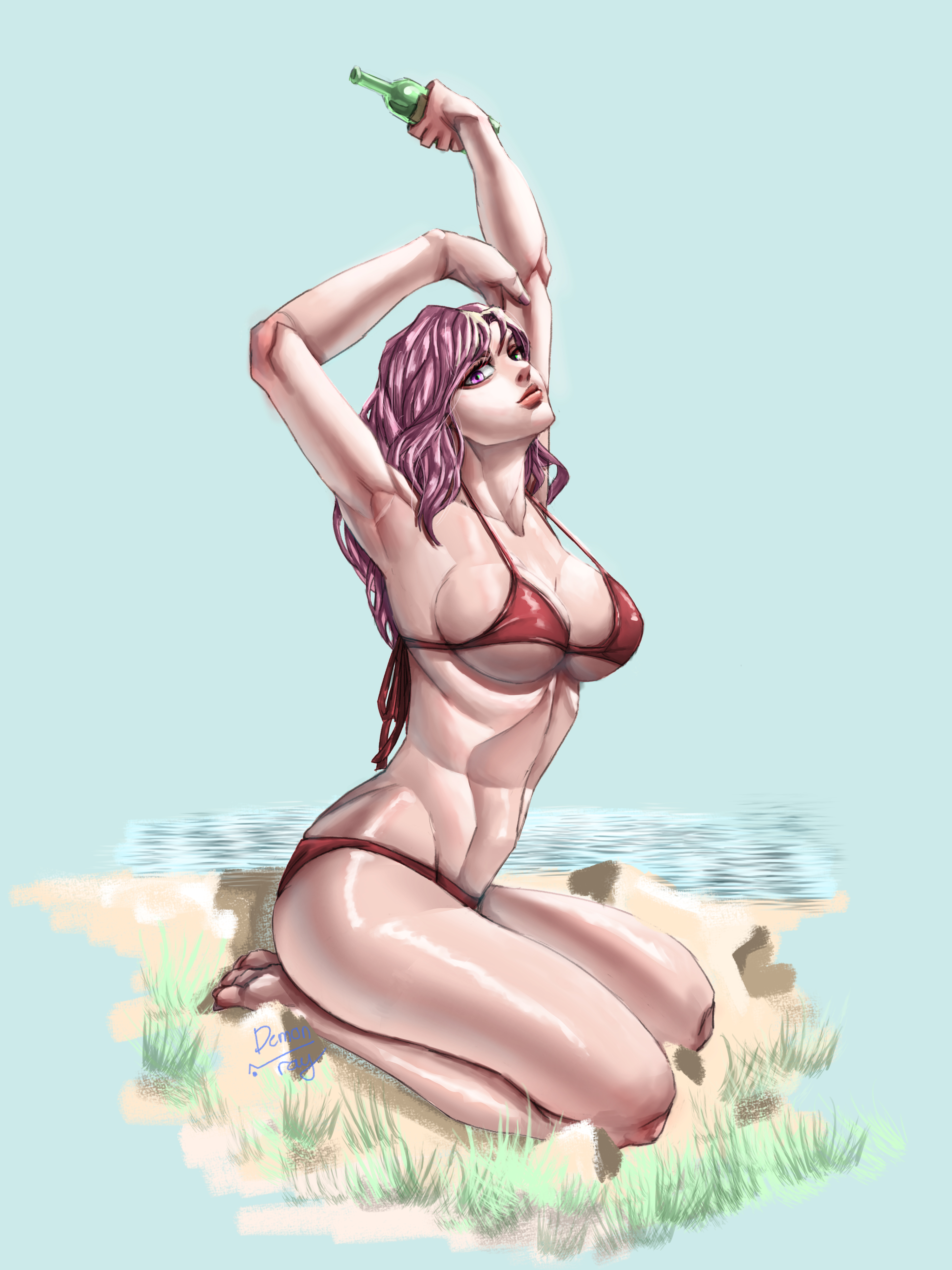 Vanessa, Black clover portfolio artwork