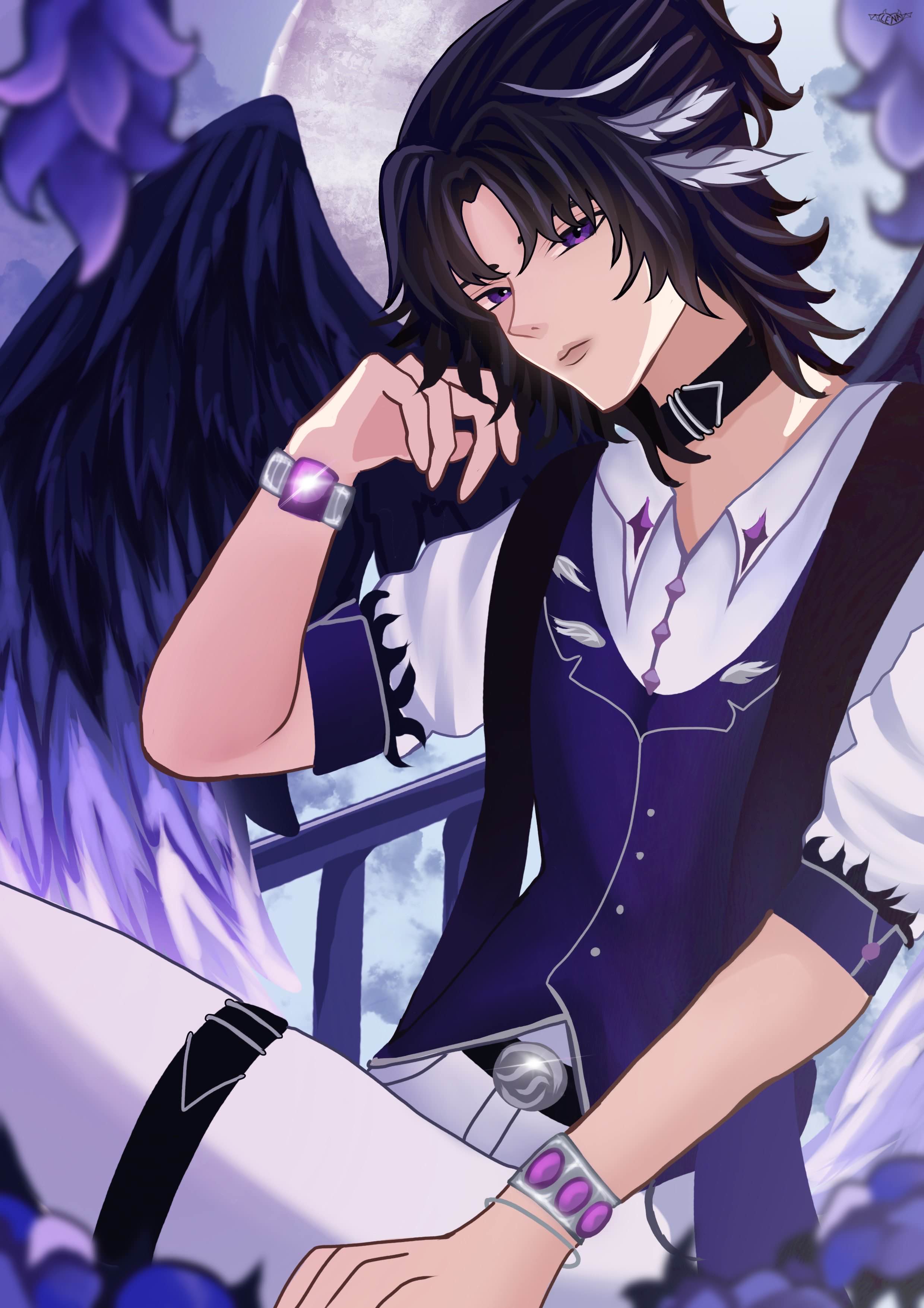 fallen angel portfolio artwork