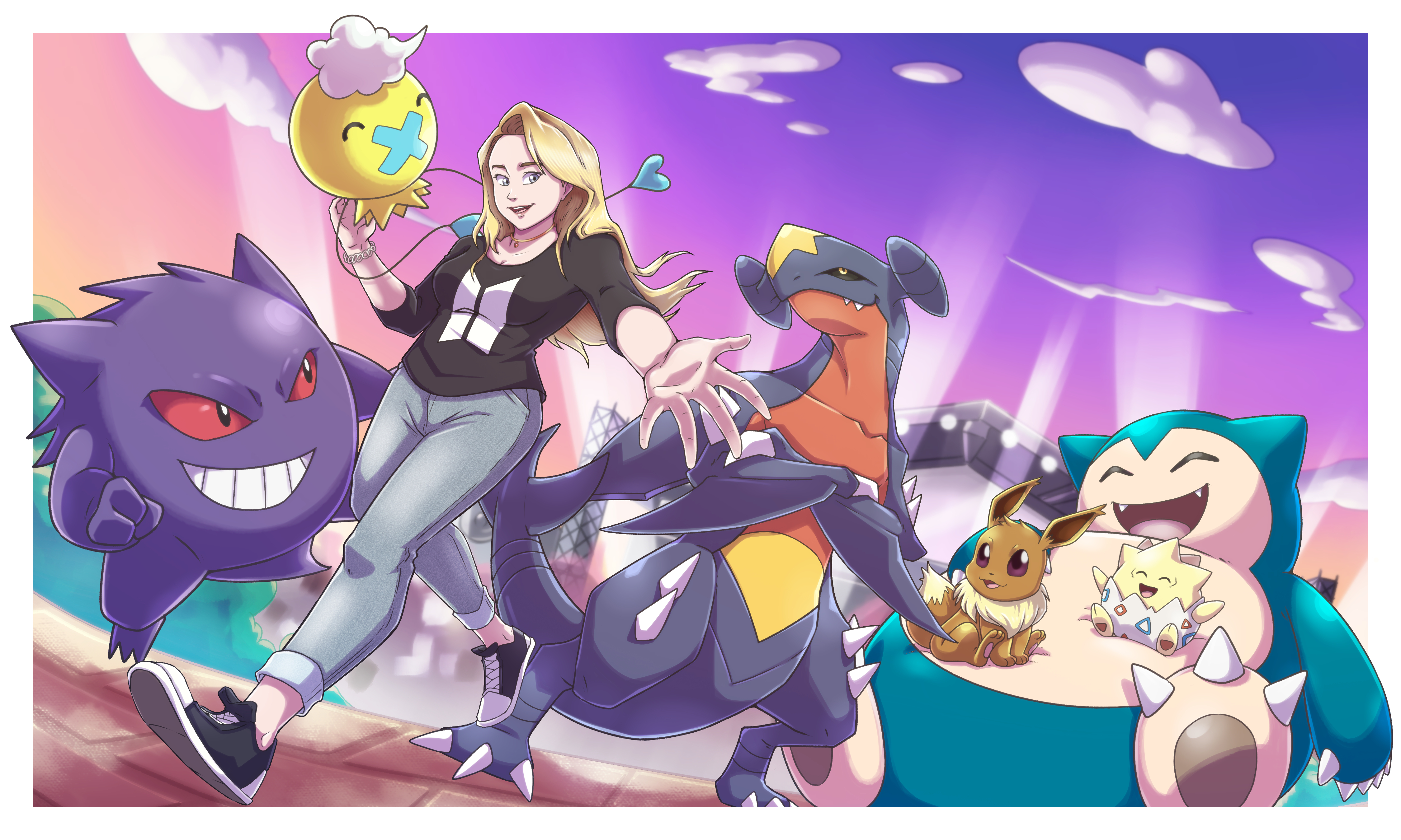 Full Team Commission portfolio artwork