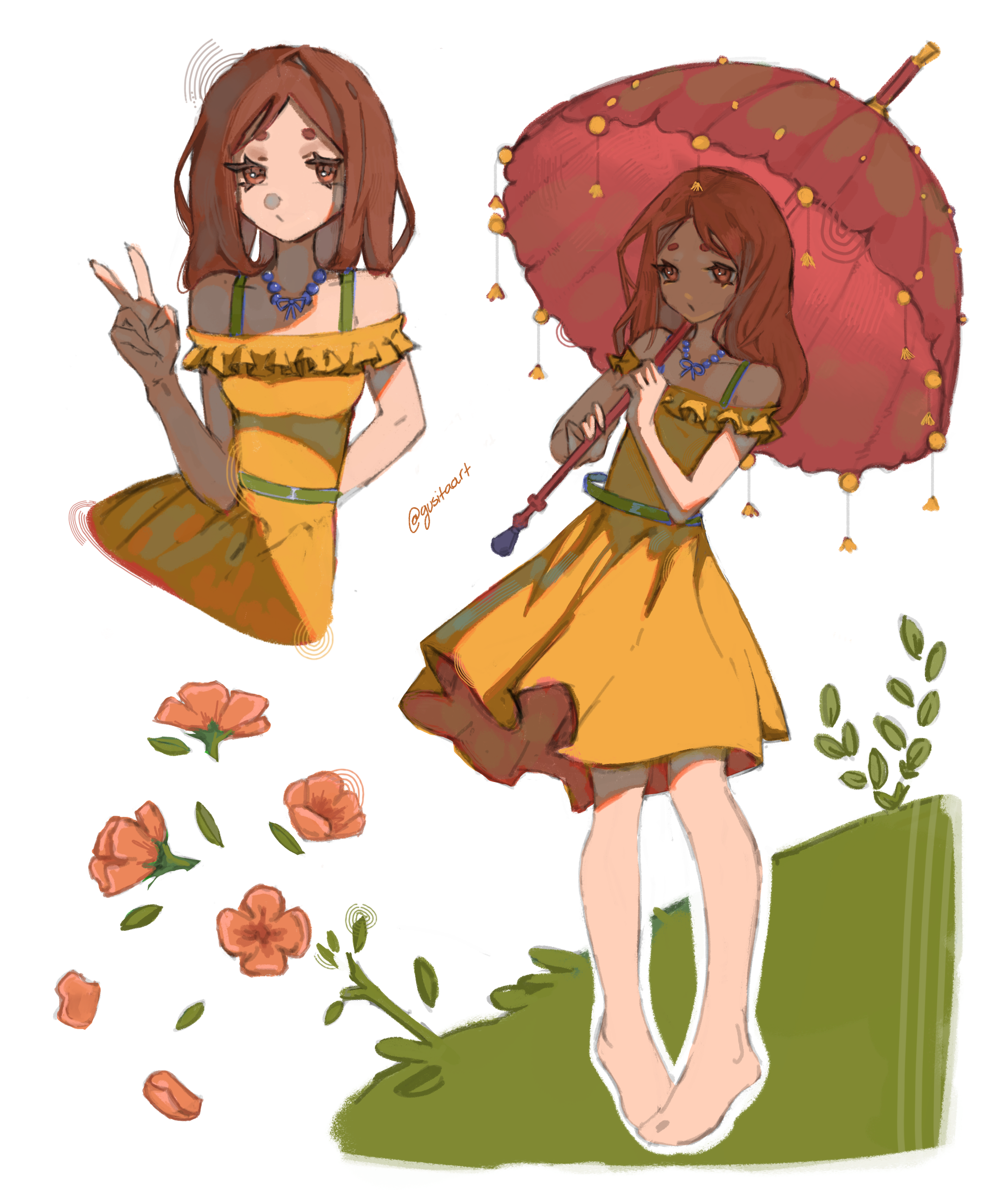 Sprint Girl portfolio artwork