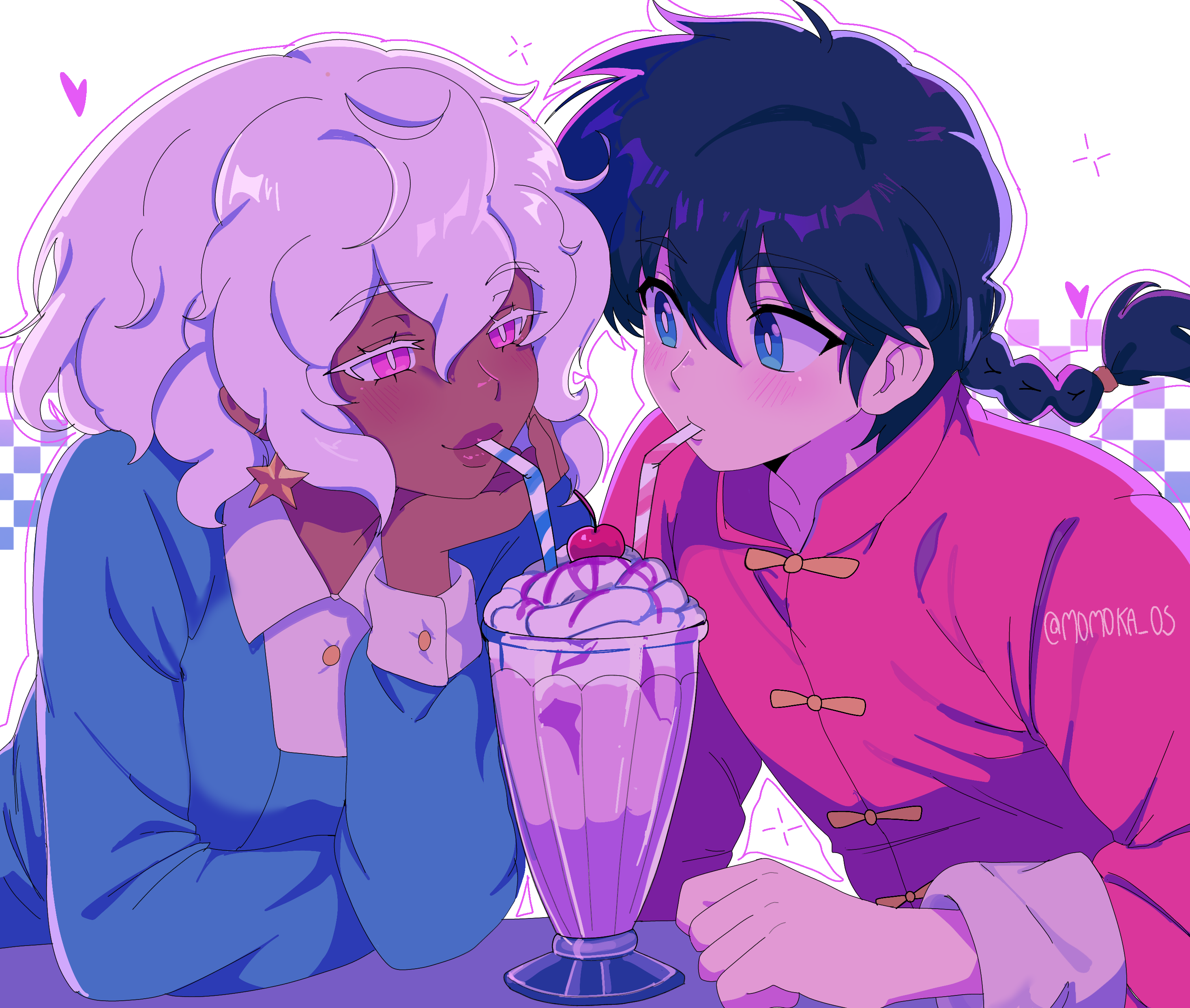 Bust up commission! portfolio artwork