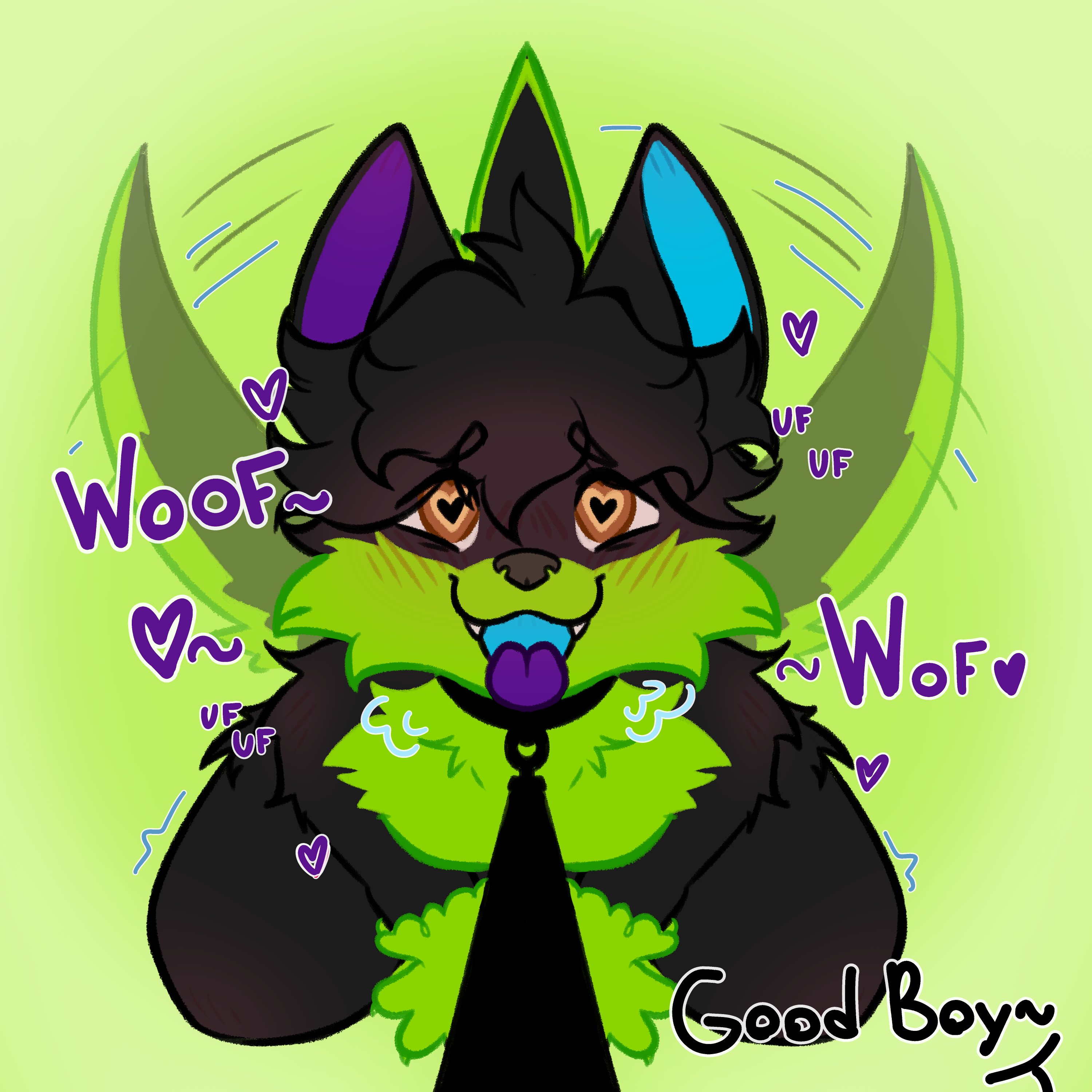 Goodboy ych example portfolio artwork