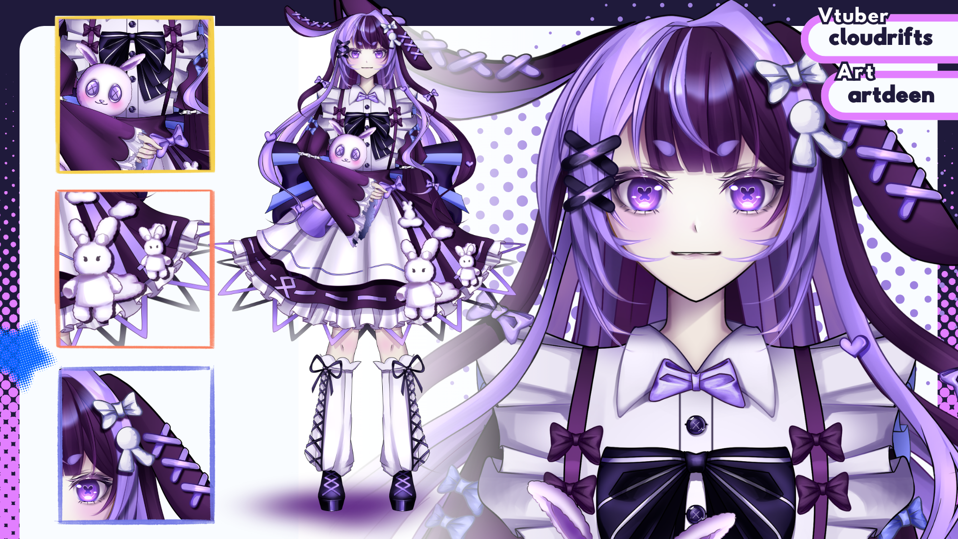 Cloudrift's Vtuber Model (Art Only) portfolio artwork