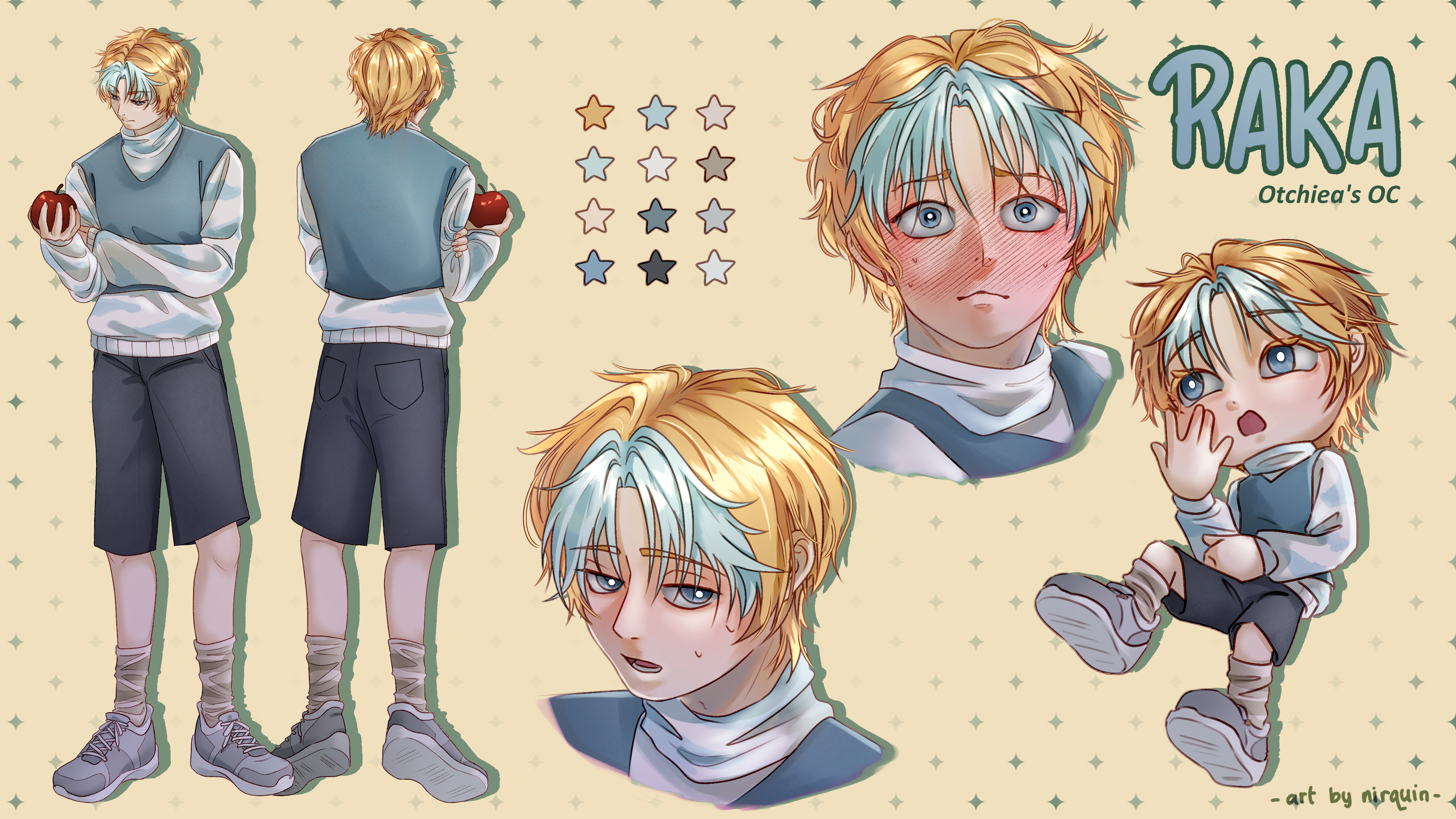Character Sheets portfolio artwork