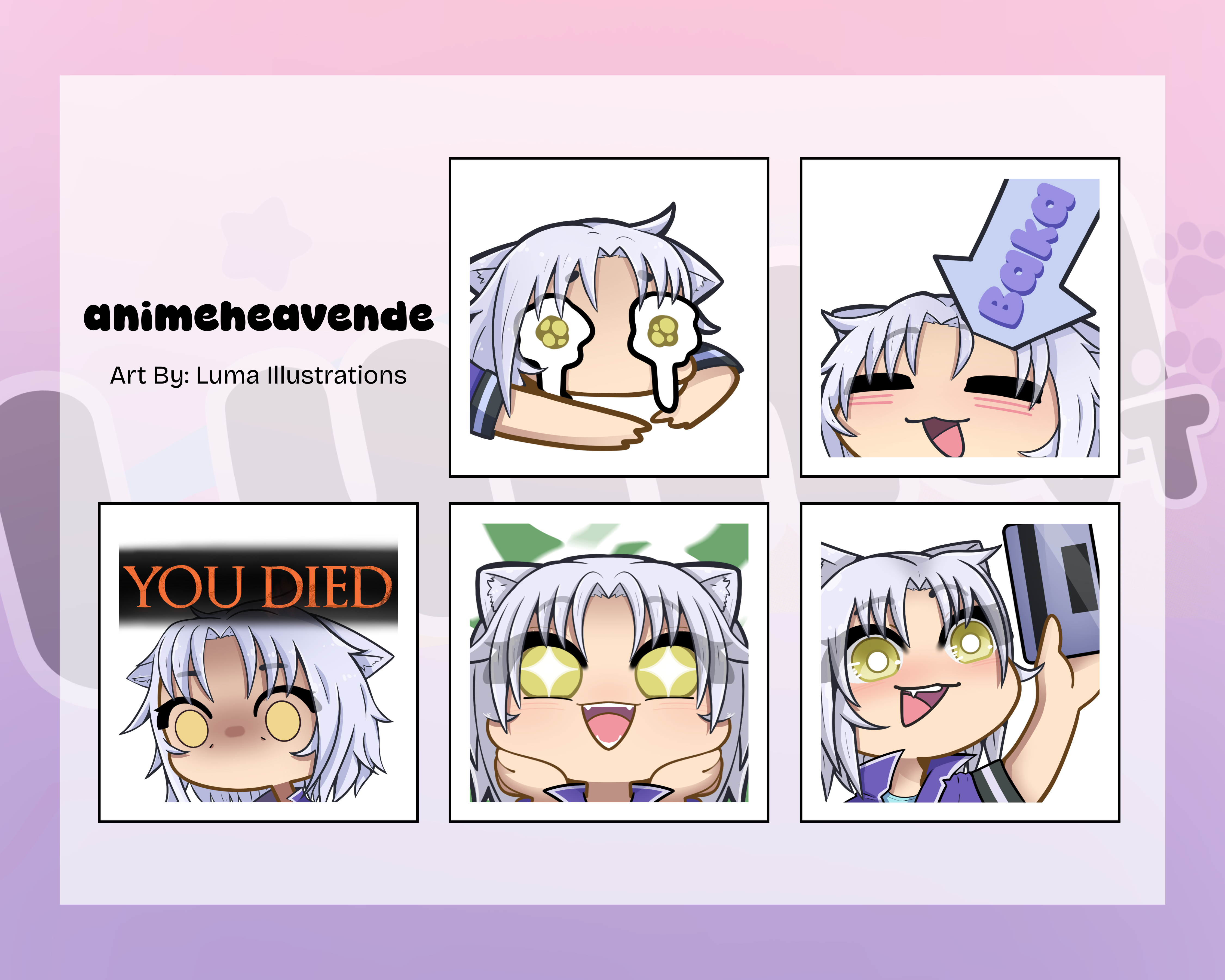 animeheavende Commission 2 portfolio artwork