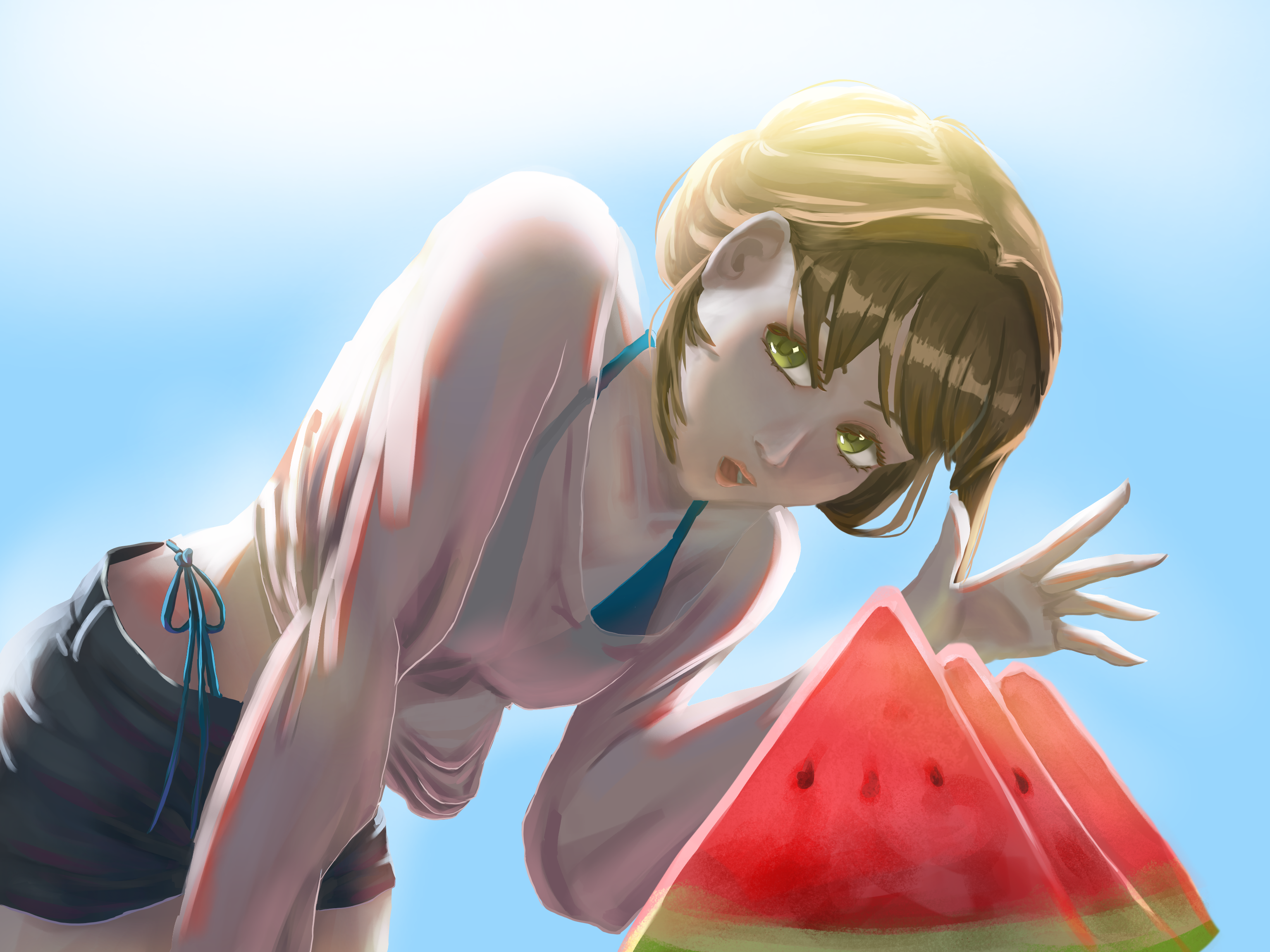 Sumertime! refreshing Watermelon portfolio artwork