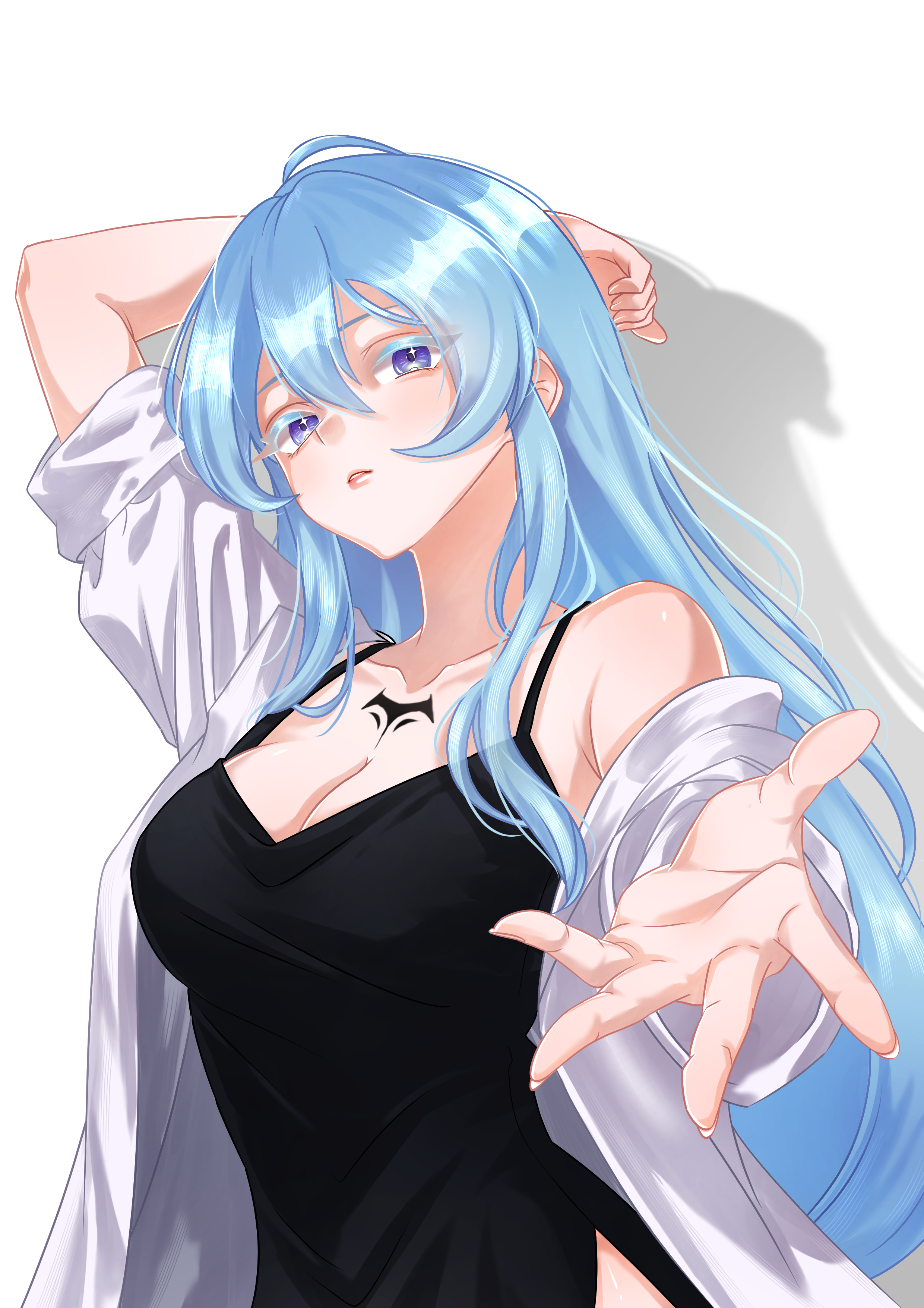Esdeath Anime Character portfolio artwork